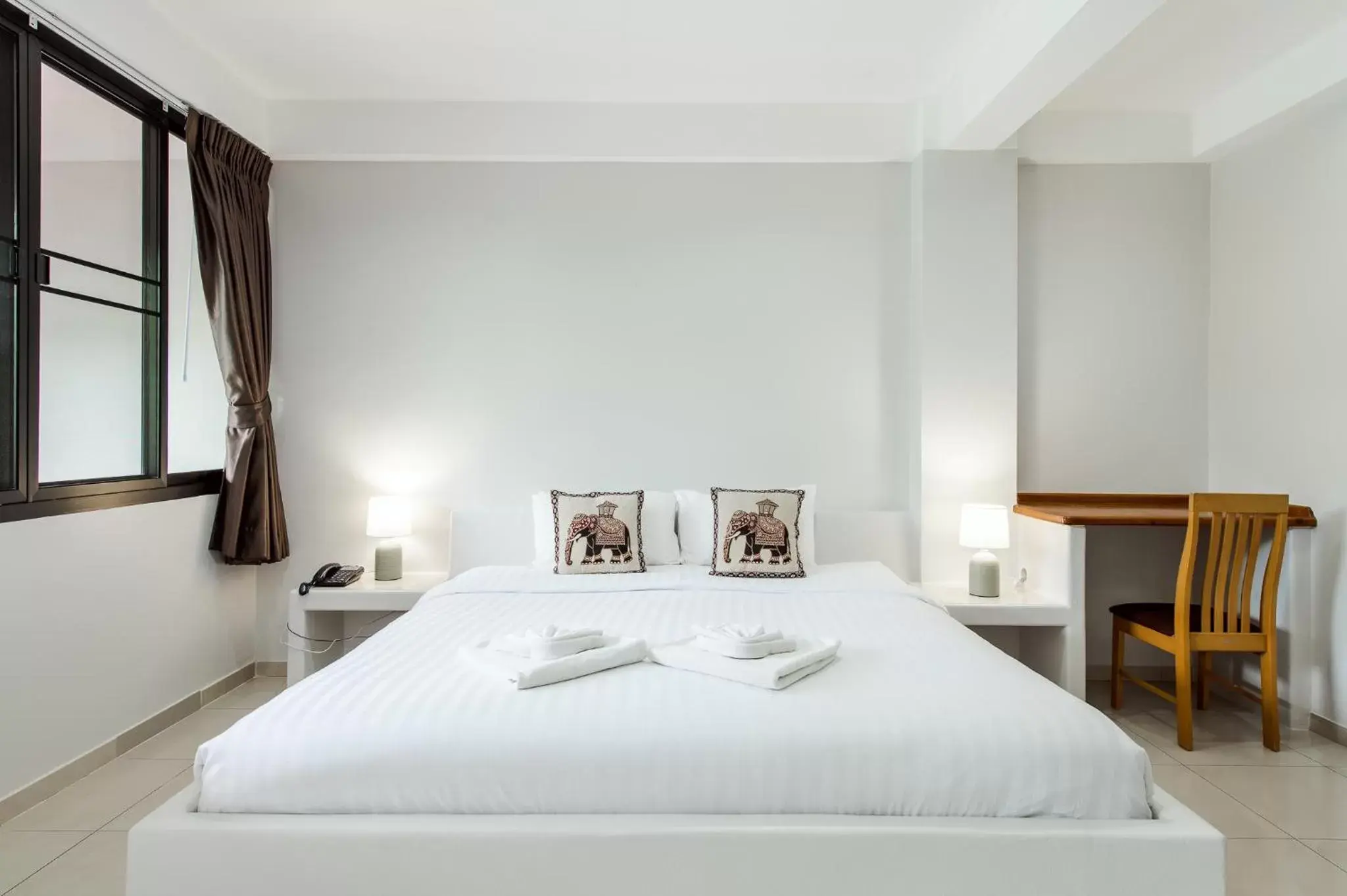 Bed in Prinz Garden Villa Bed in Prinz Garden Villa