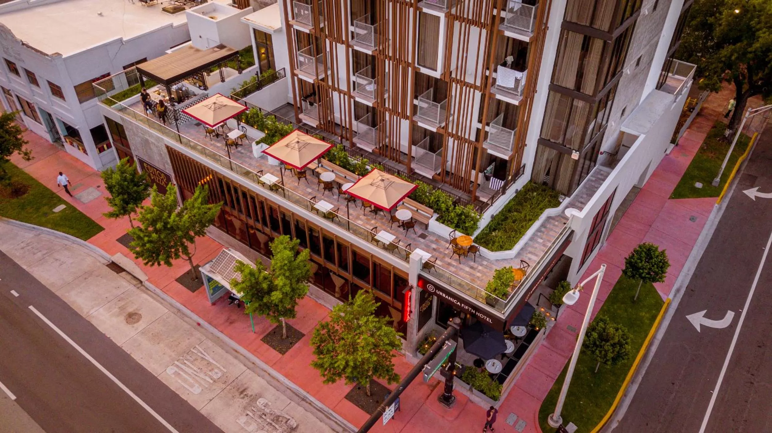 Property building in Upsun Hotel