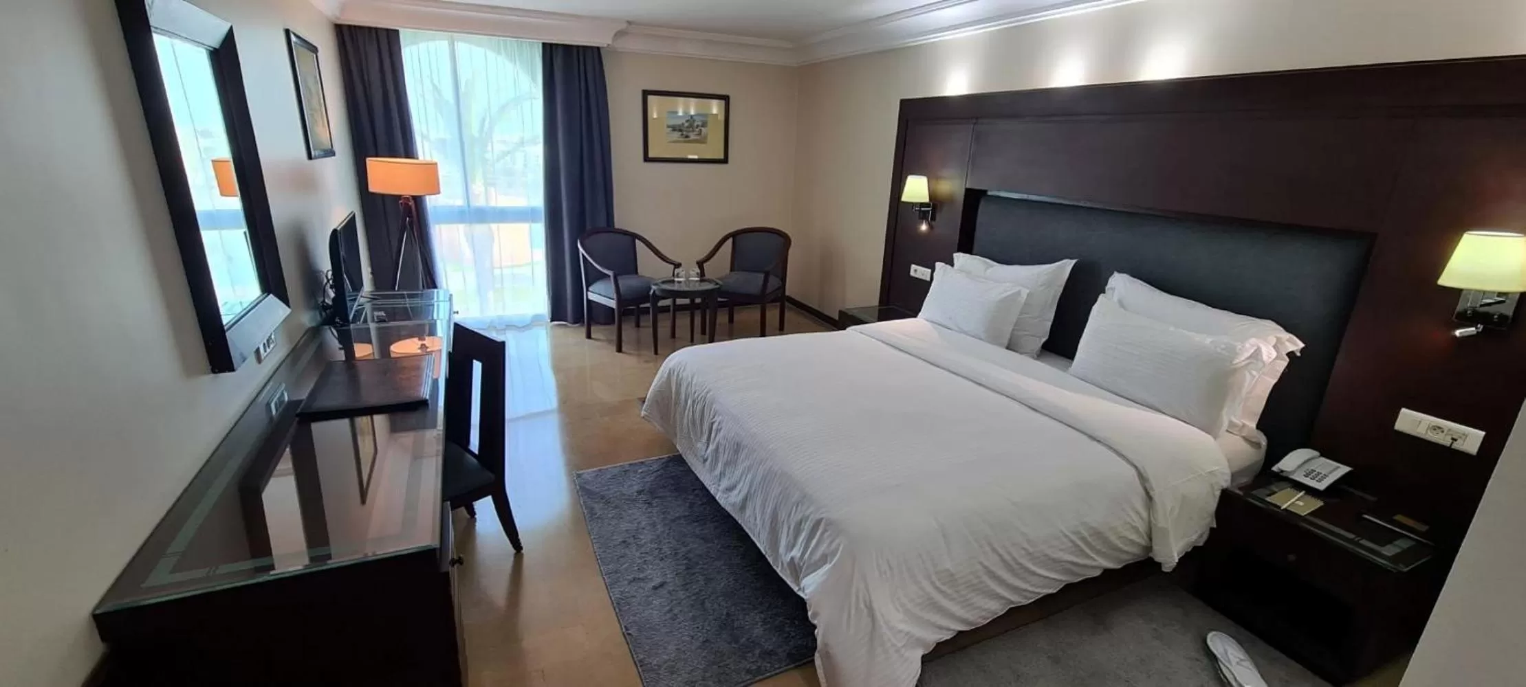 Living room, Bed in Hotel Borj Rabat - A member of Barceló Hotel Group