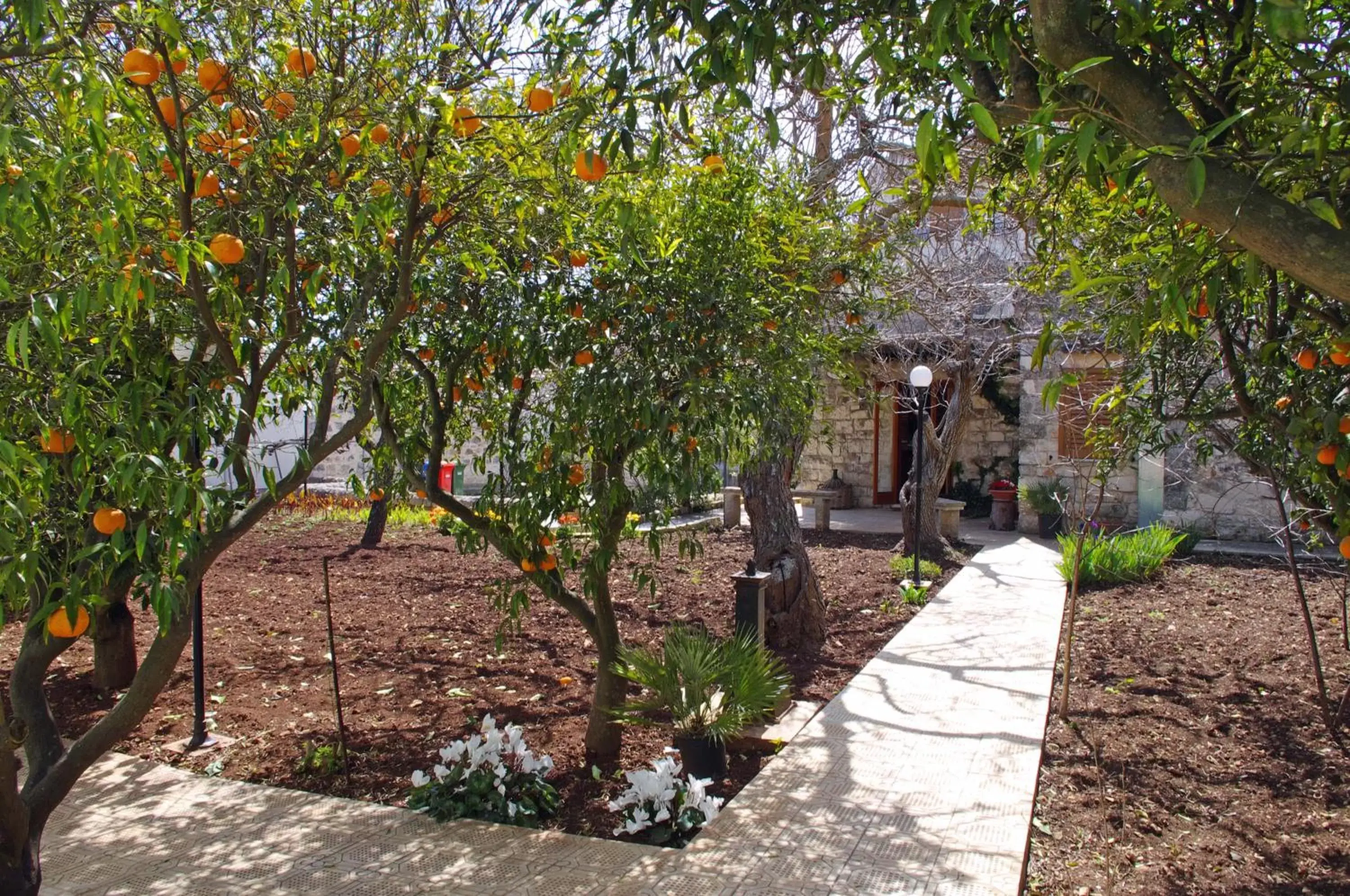 Garden in La Piccola Locanda