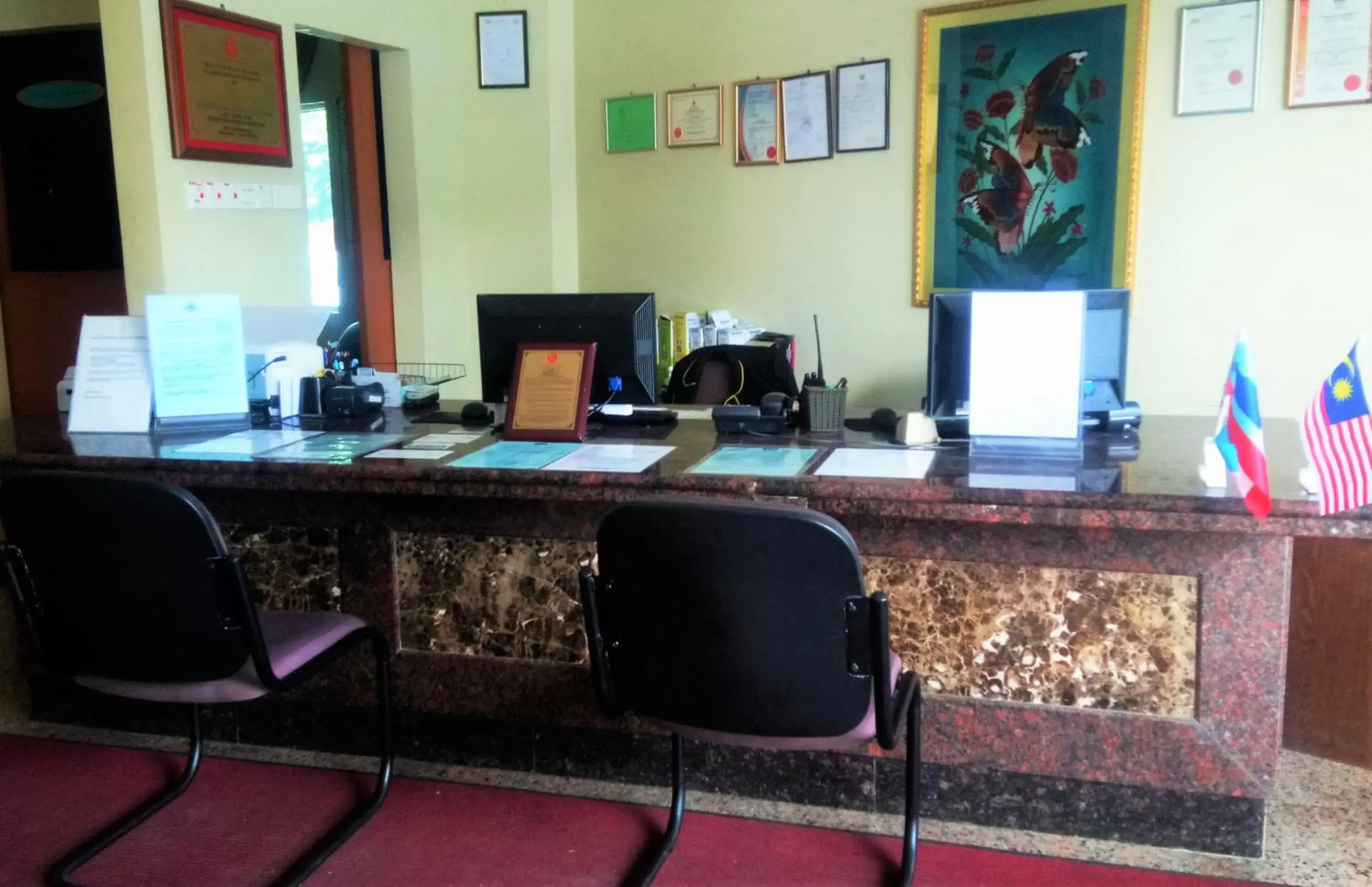 Lobby or reception in TD Lodge Kota Belud Lobby or reception in TD Lodge Kota Belud