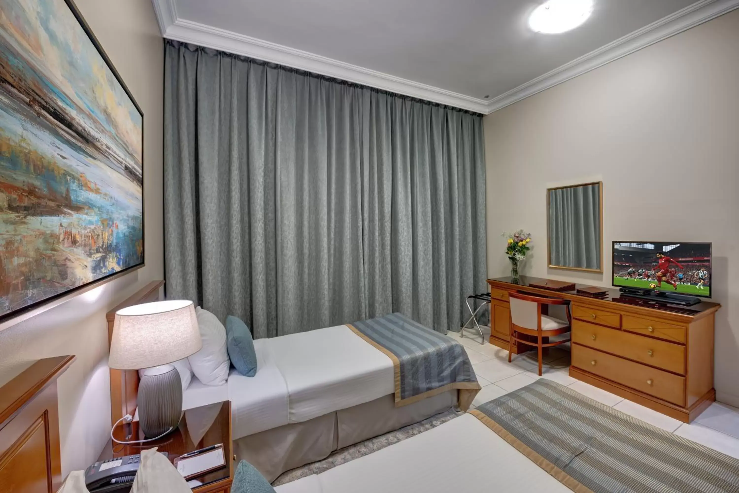 Bed in Al Nakheel Hotel Apartments Abu Dhabi