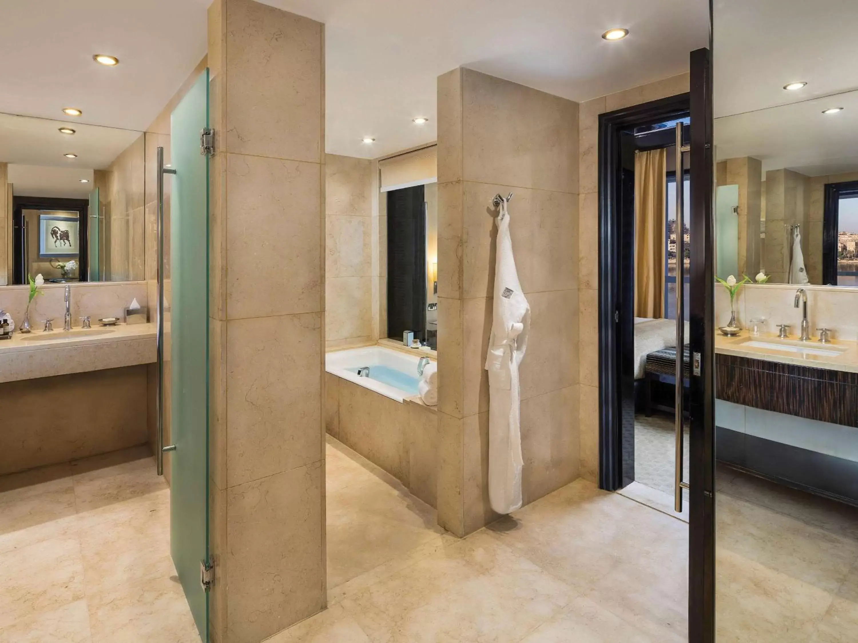 Photo of the whole room, Bathroom in Fairmont Nile City