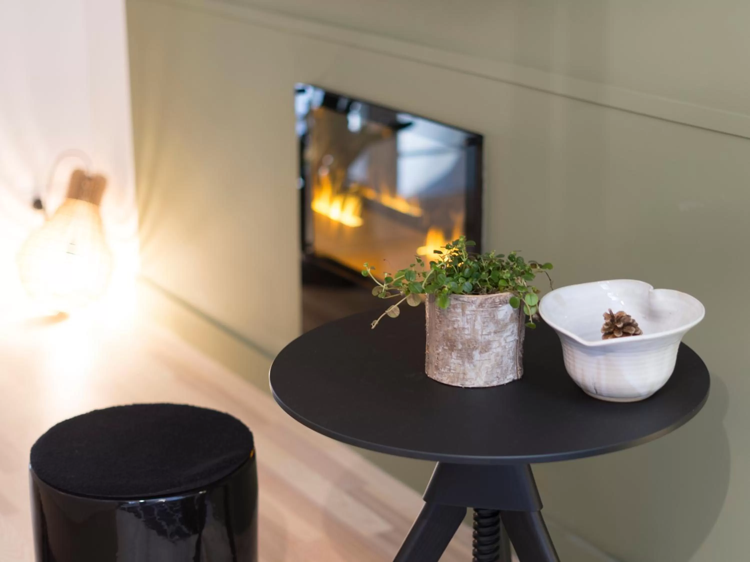 Living room, TV/Entertainment Center in MiHotel Comte