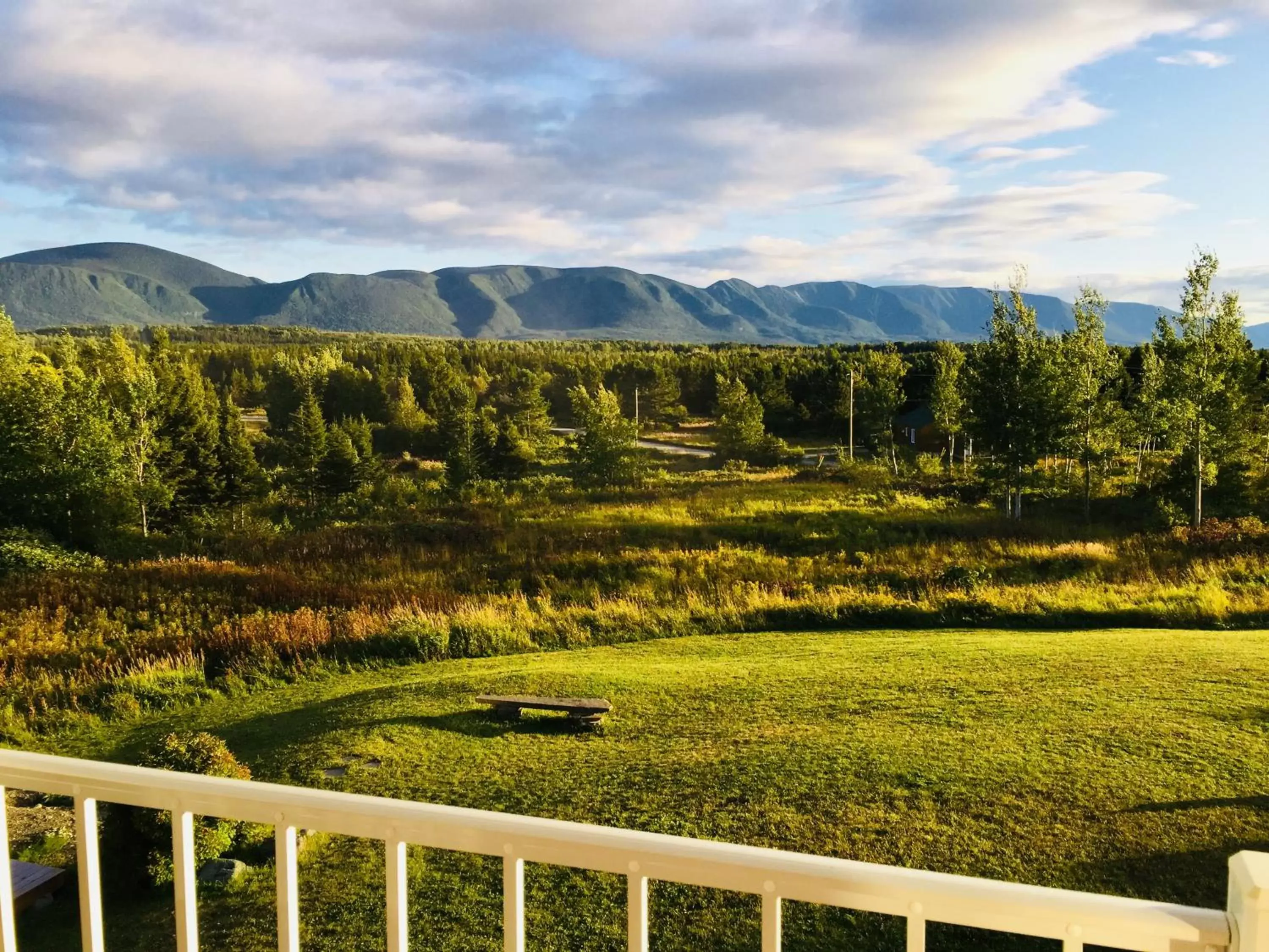 Mountain view in Auberge - Village Grande Nature Chic-Chocs