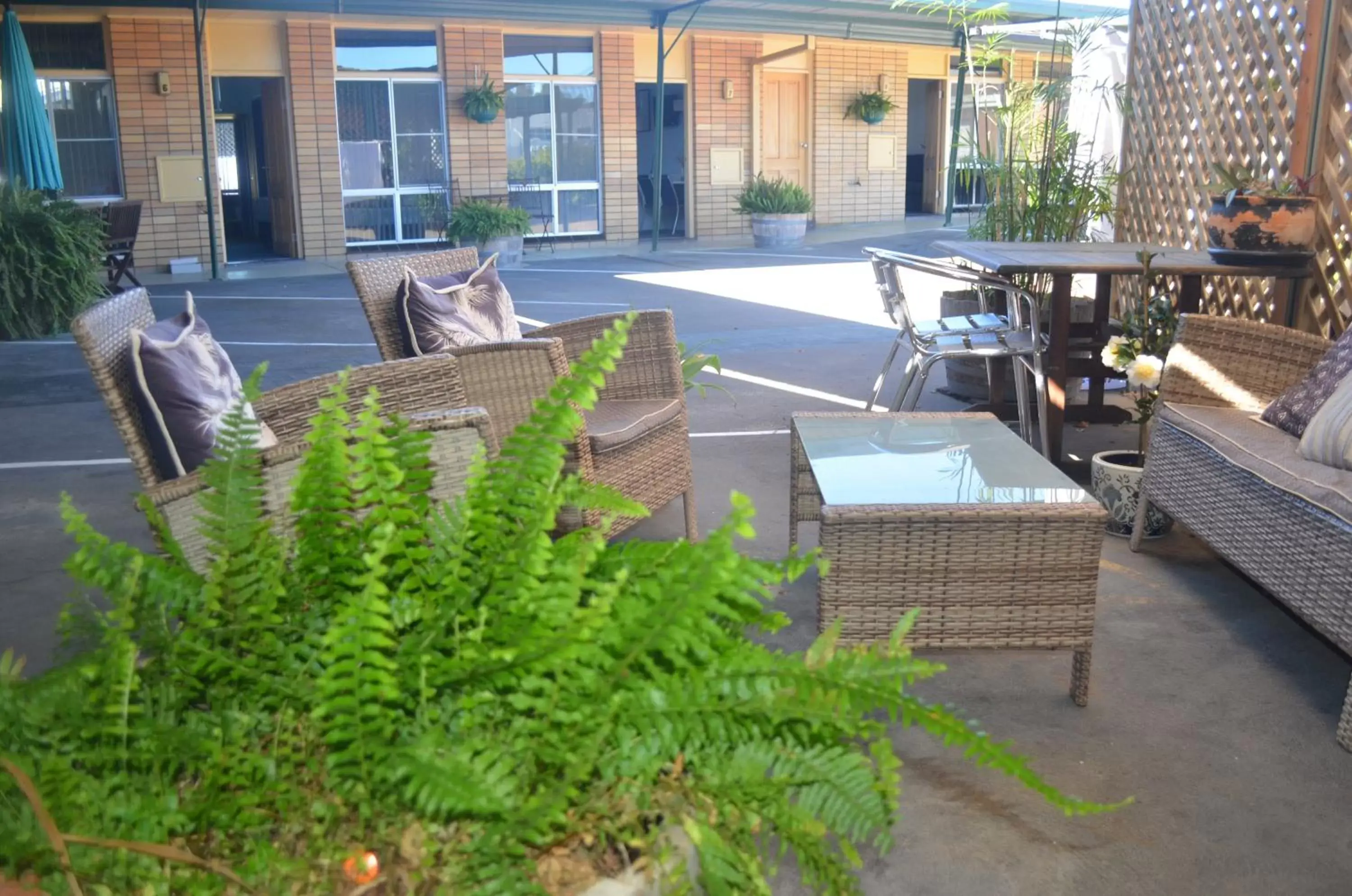 BBQ facilities in Tall Timbers Motel