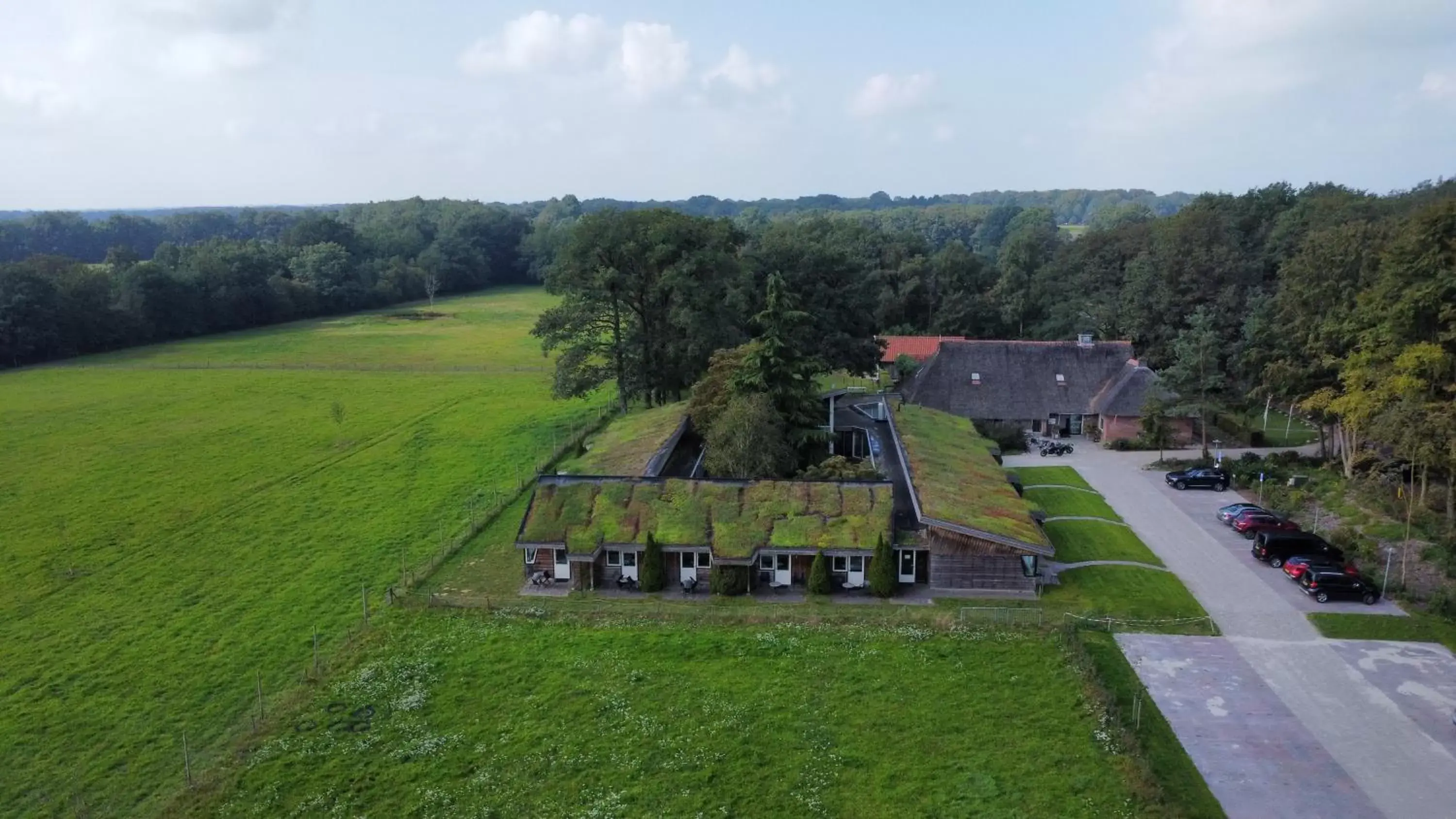 Bird's-eye View in Landhotel Diever