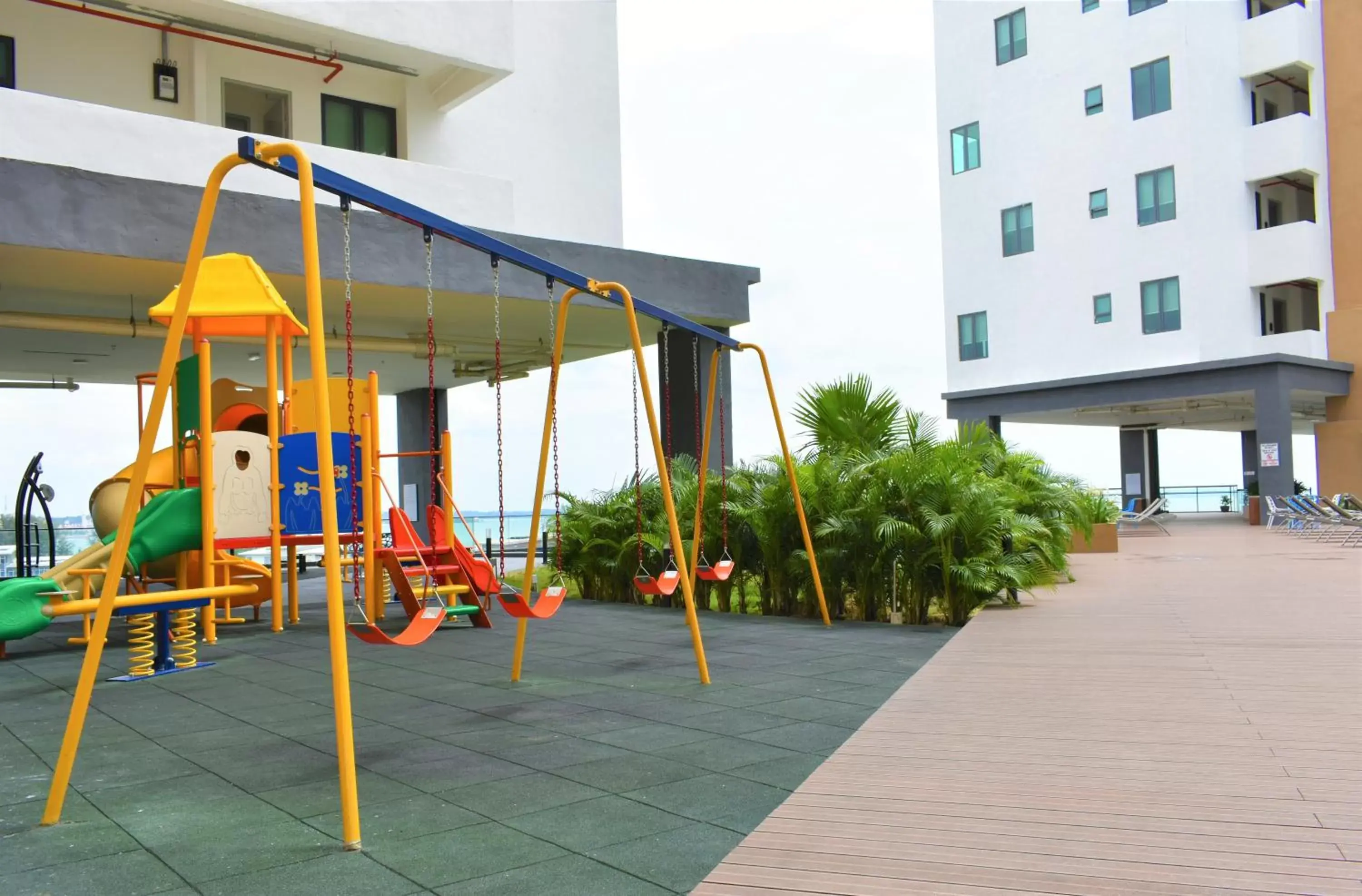 Fitness centre/facilities, Children's Play Area in D'Wharf Hotel & Serviced Residence