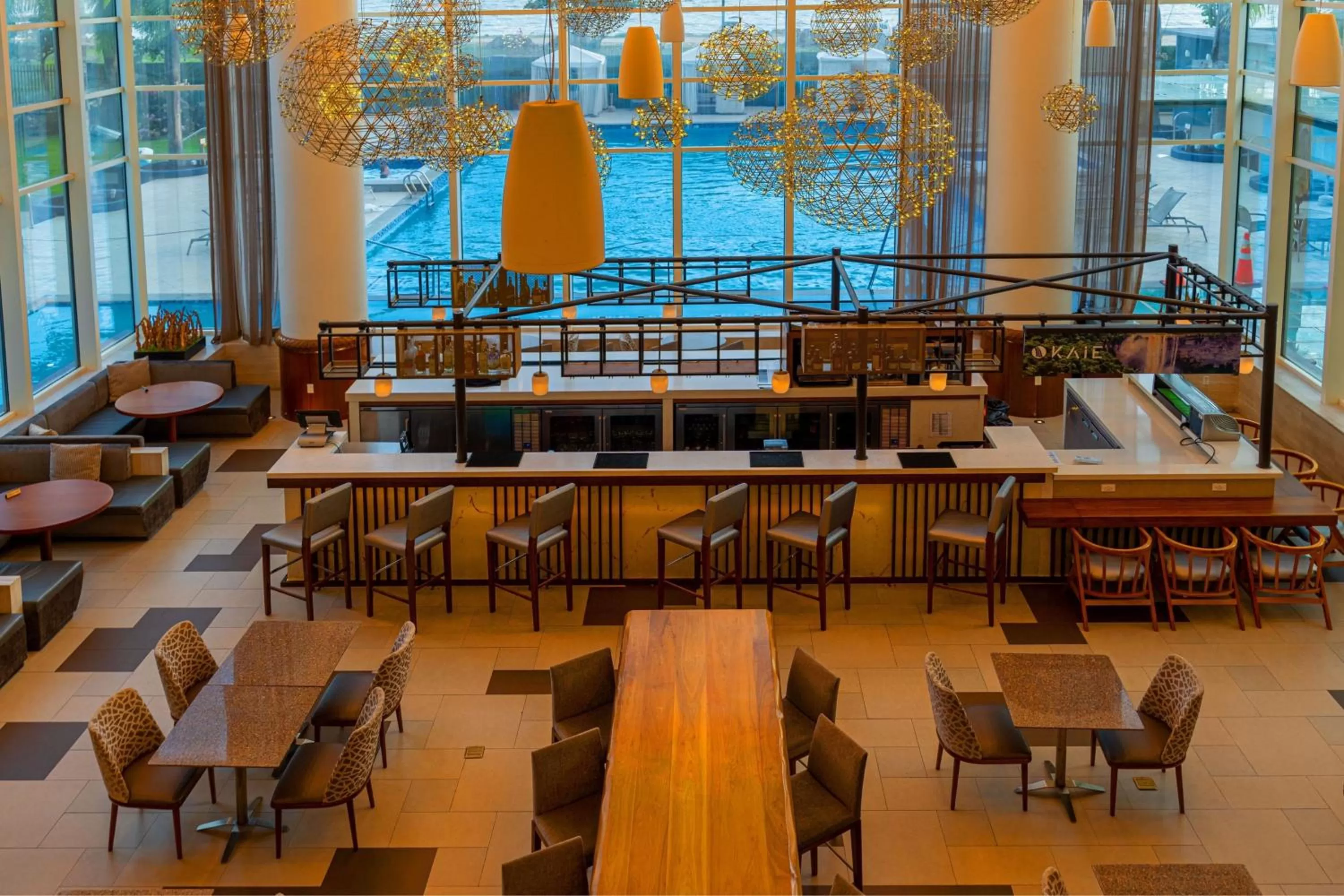 Lounge or bar in Guyana Marriott Hotel Georgetown