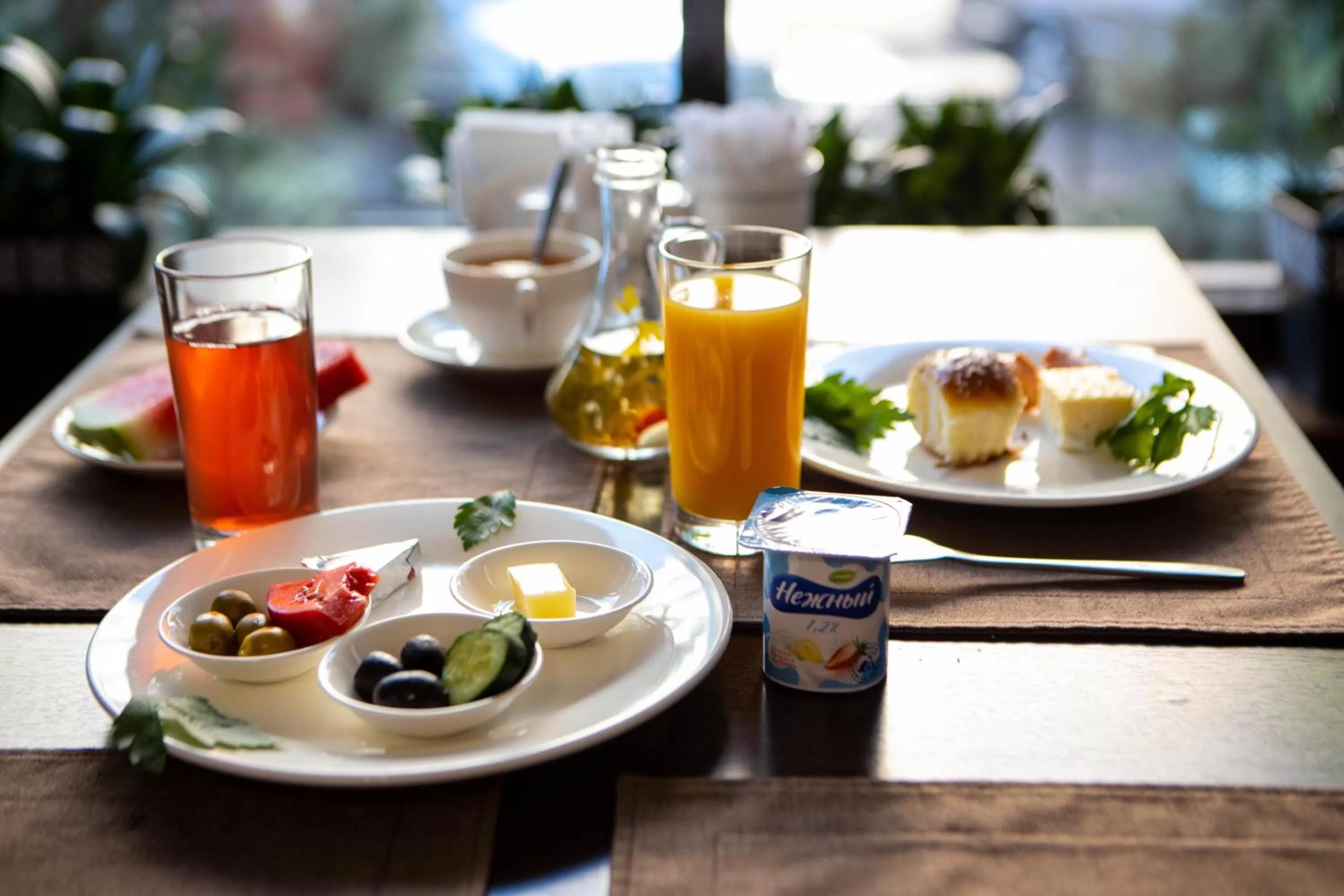 Breakfast in Hotel FN Shymkent