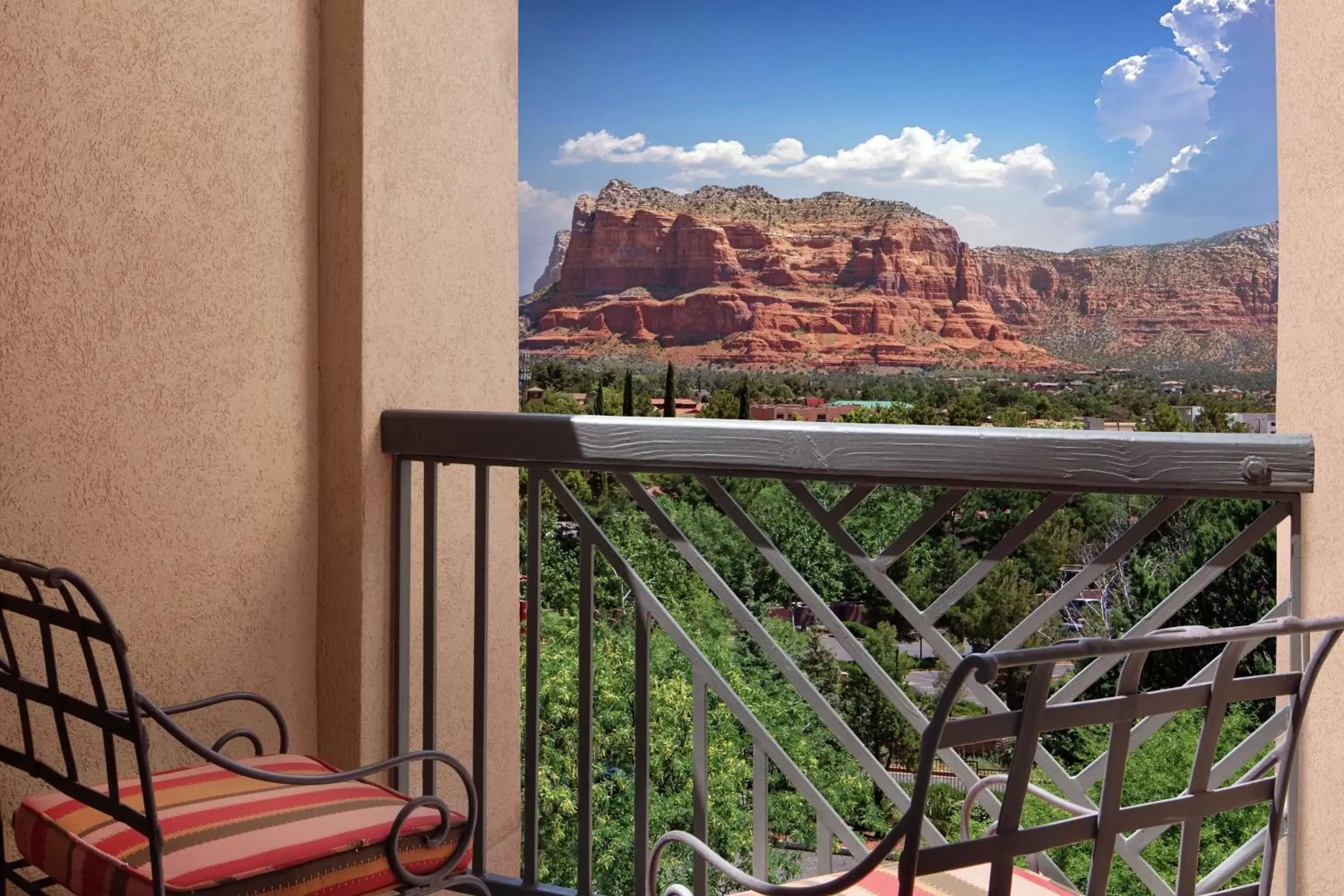 View (from property/room), Balcony/Terrace in Hilton Sedona Resort at Bell Rock