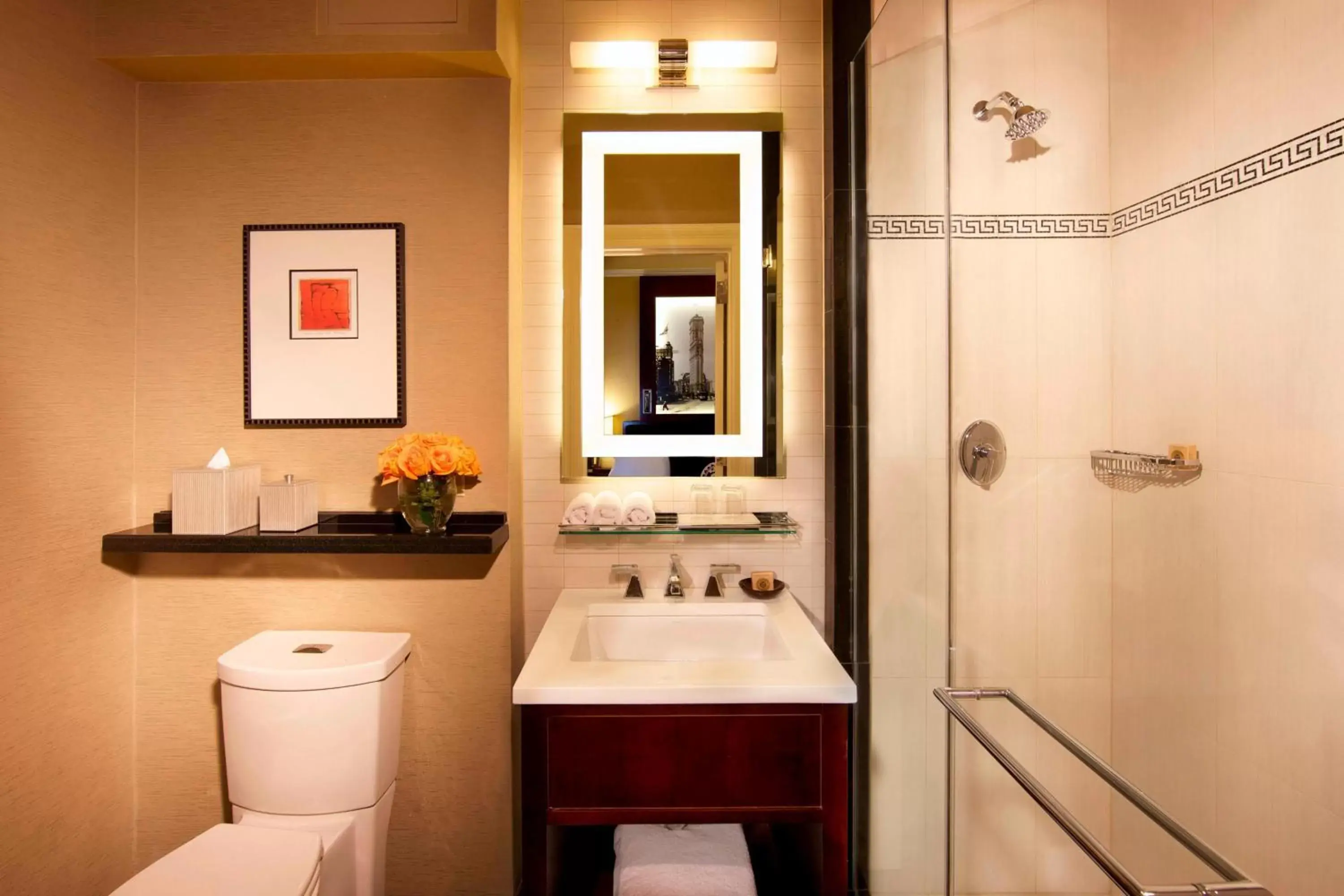 Bathroom in The Algonquin Hotel Times Square, Autograph Collection