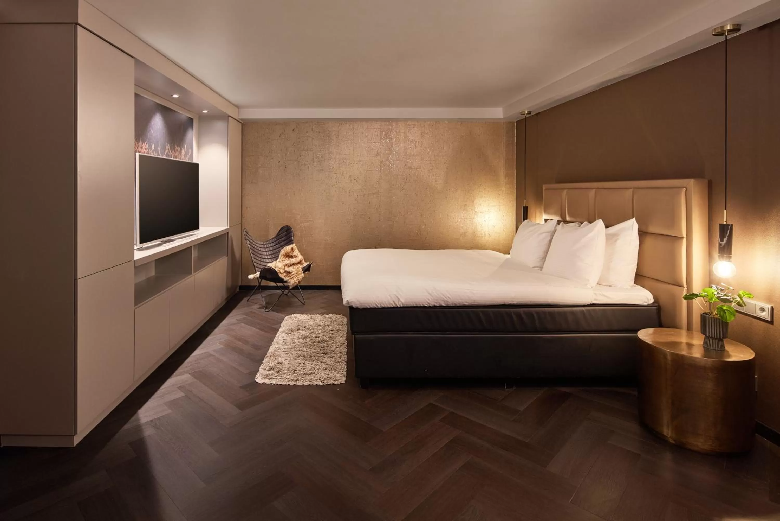 Bedroom, Bed in Van der Valk Cuijk - Nijmegen