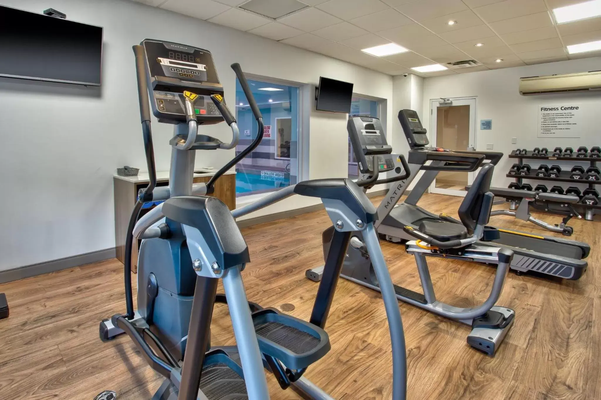 Fitness centre/facilities in Holiday Inn Express Kingston Central by IHG Fitness centre/facilities in Holiday Inn Express Kingston Central by IHG