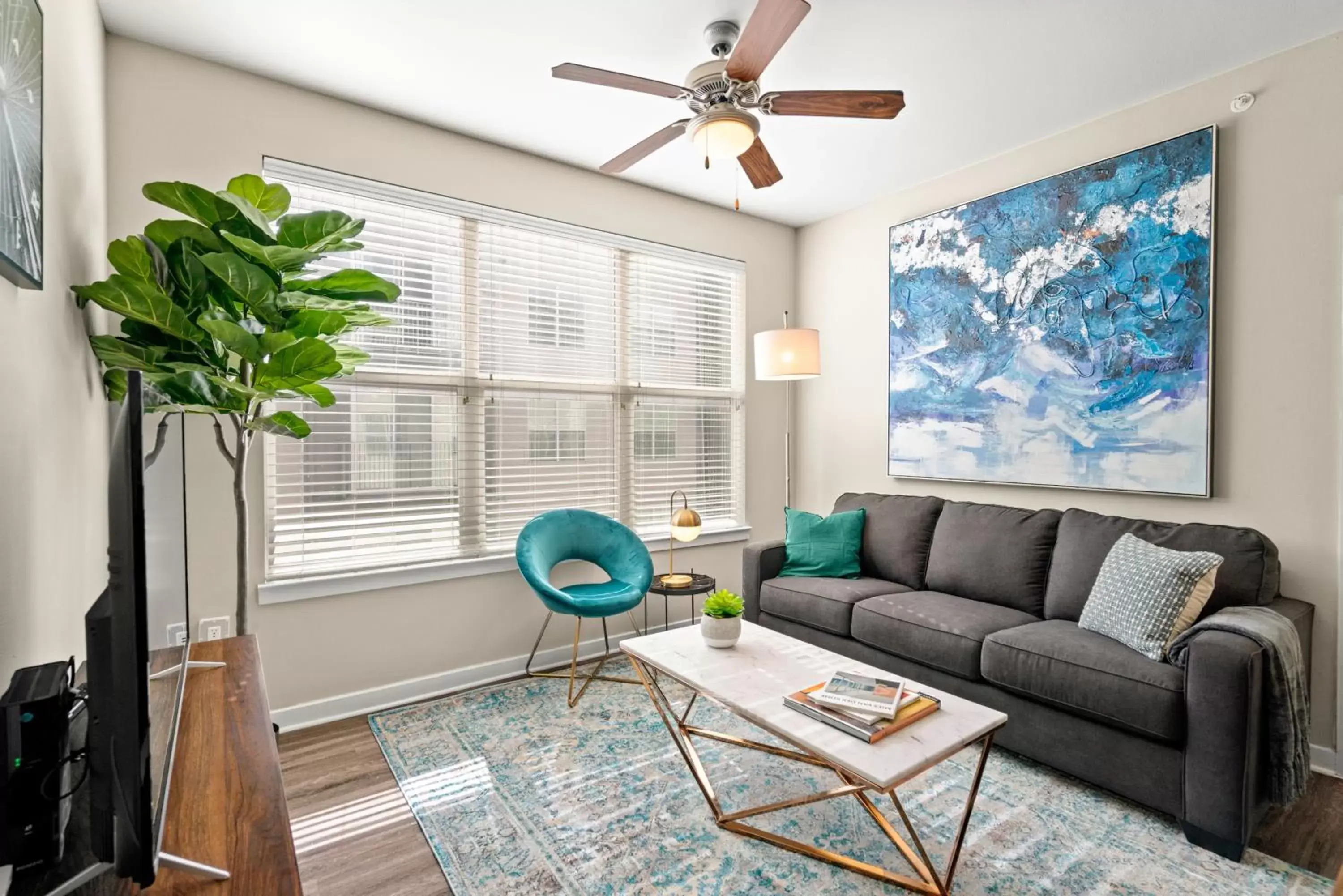 Living room, Seating Area in Kasa Highland Park Dallas