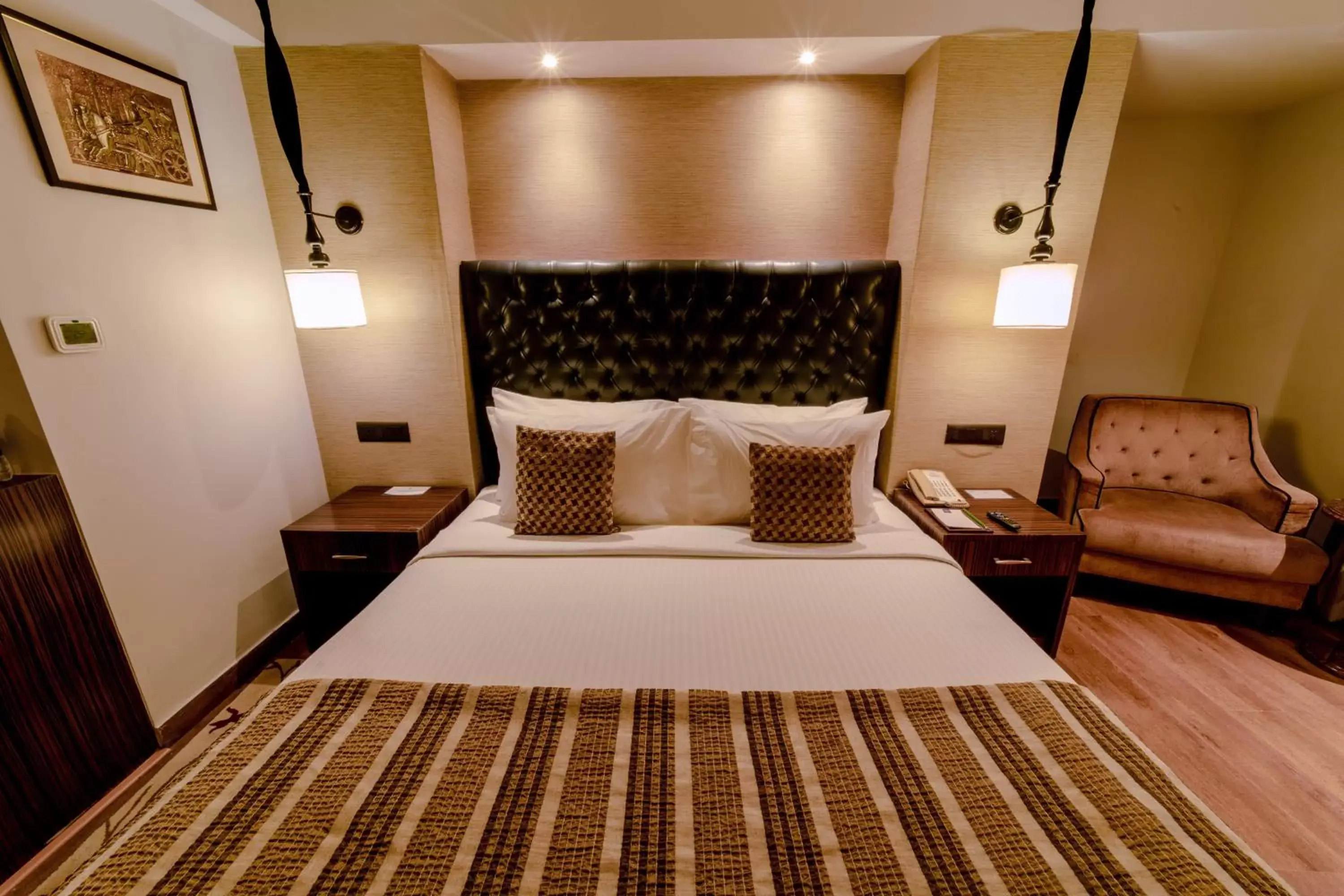 Bed in Sarovar Portico Jaipur