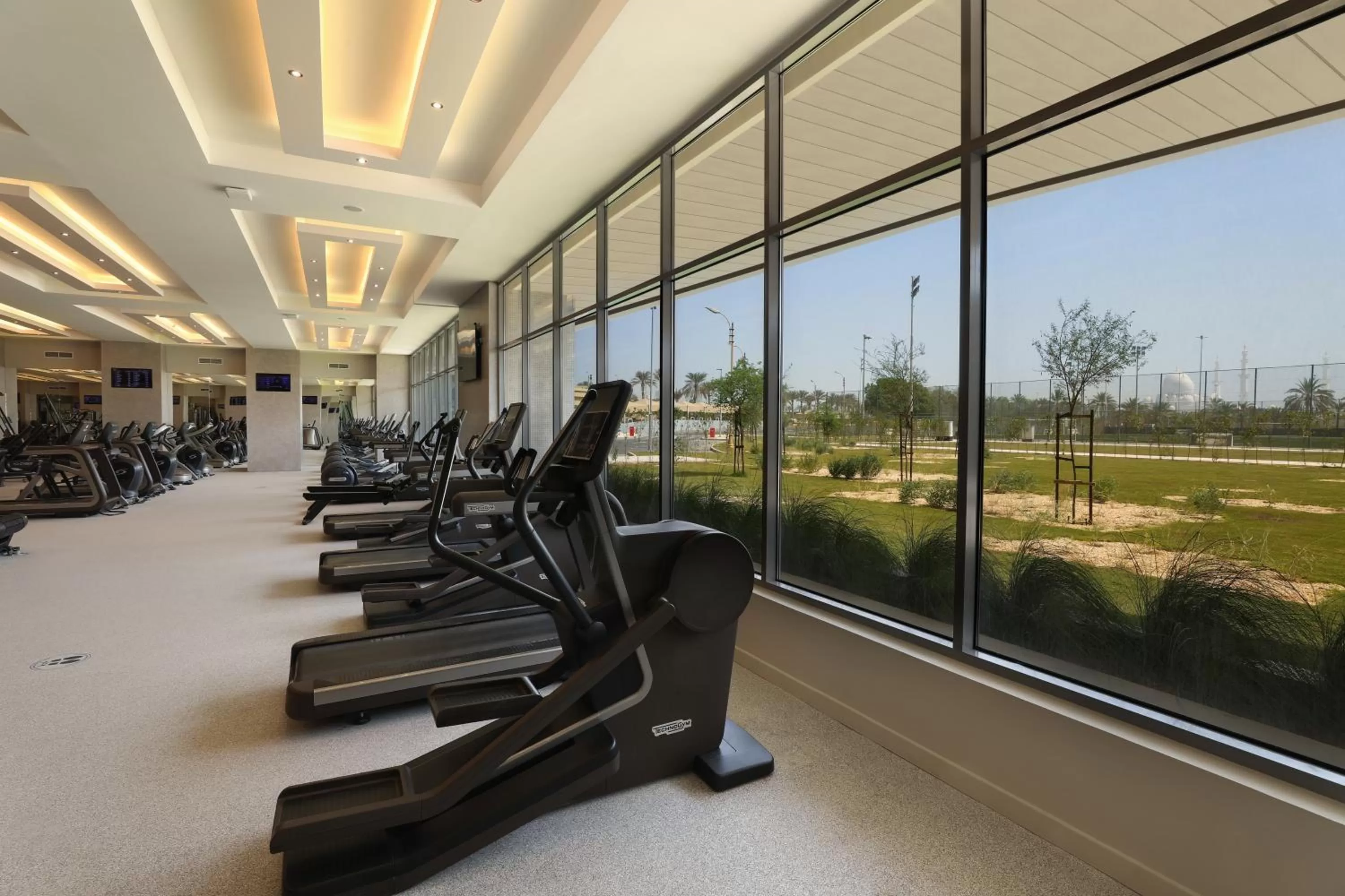Fitness centre/facilities in ERTH Abu Dhabi Hotel