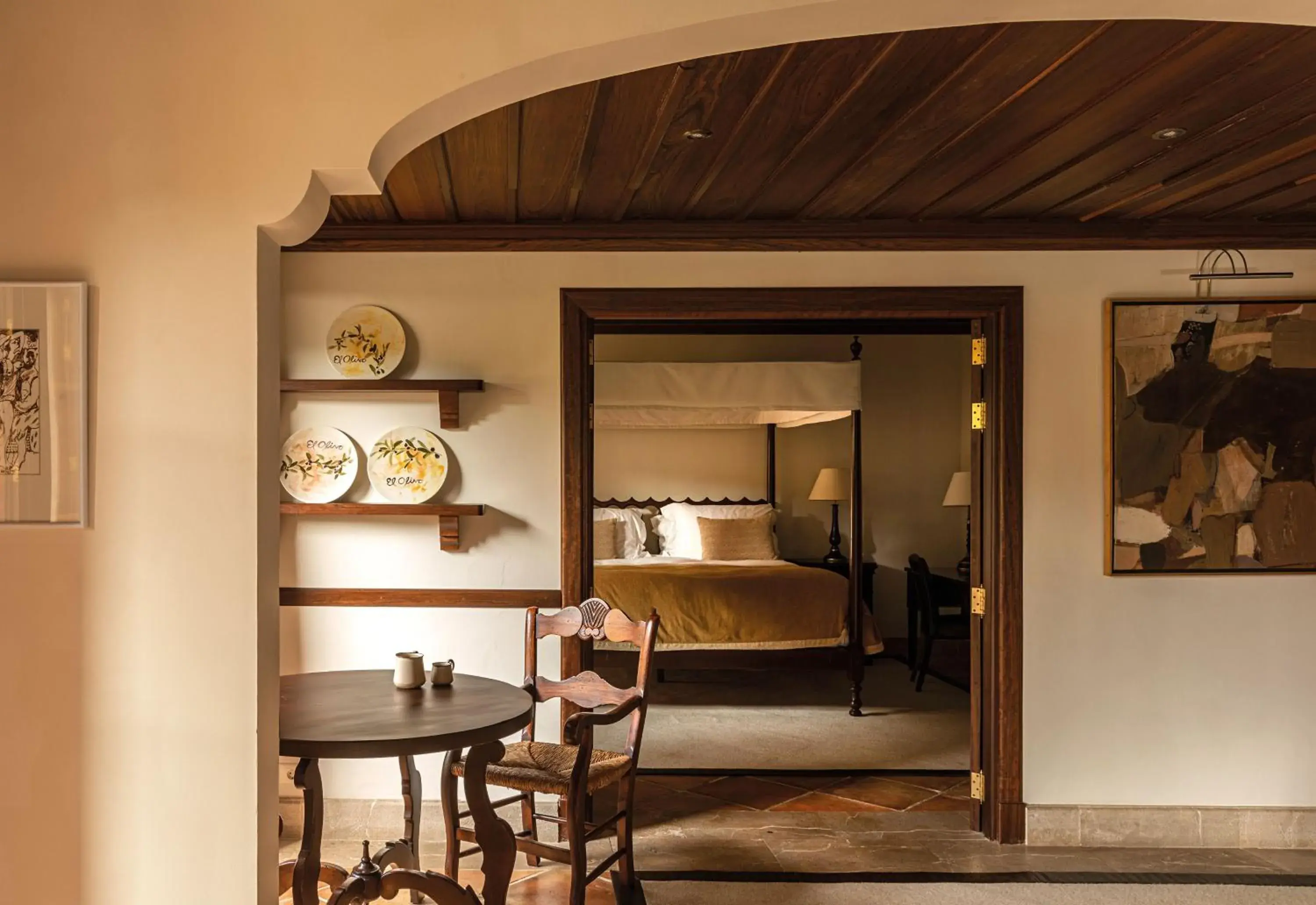 Living room in La Residencia, A Belmond Hotel, Mallorca