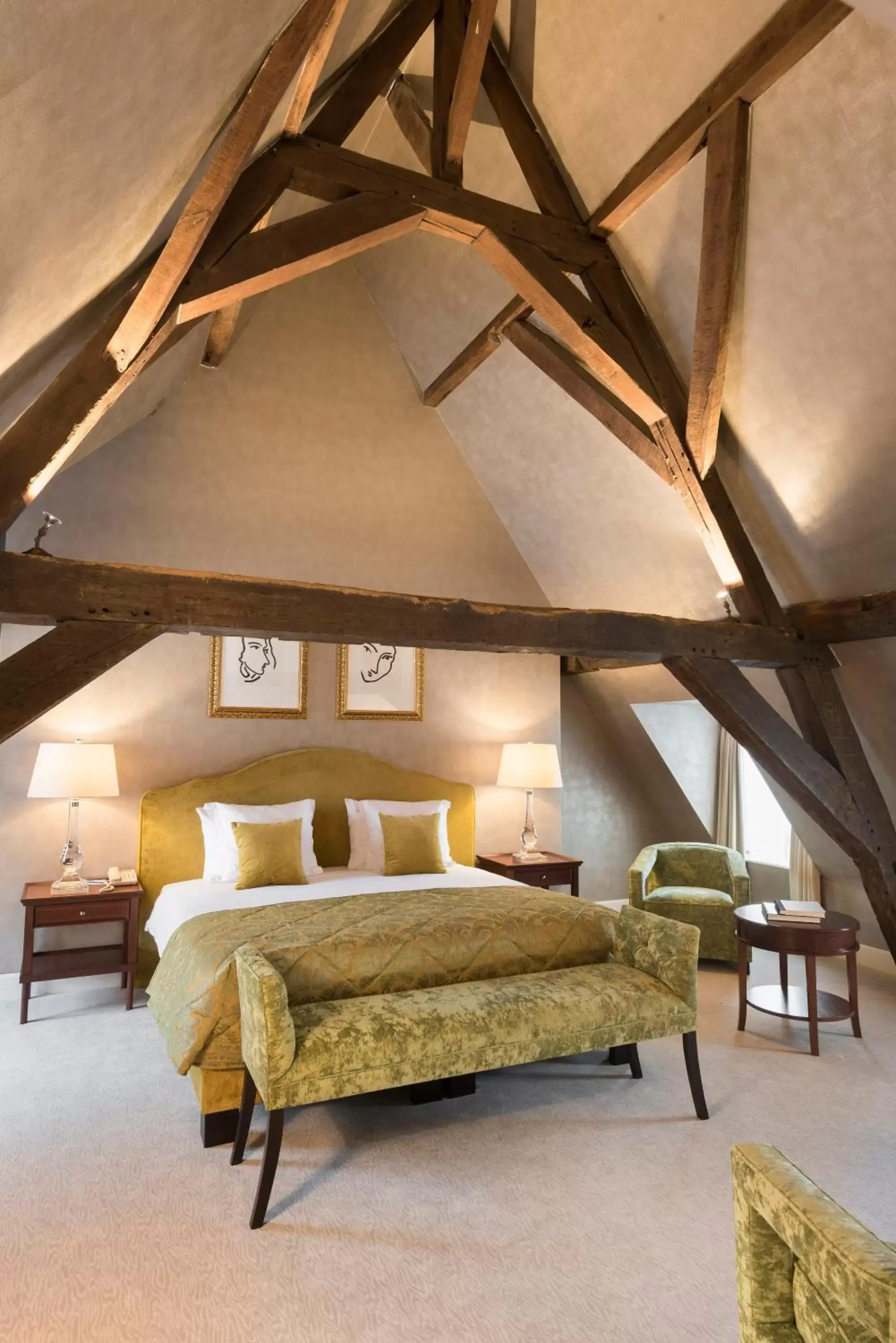 Bedroom, Bed in Dukes' Palace Brugge - by Dukes' Hotel Collection Bedroom, Bed in Dukes' Palace Brugge - by Dukes' Hotel Collection