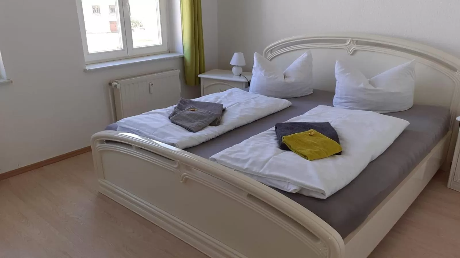 Bed in Apartment-Hotel Schillerplatz