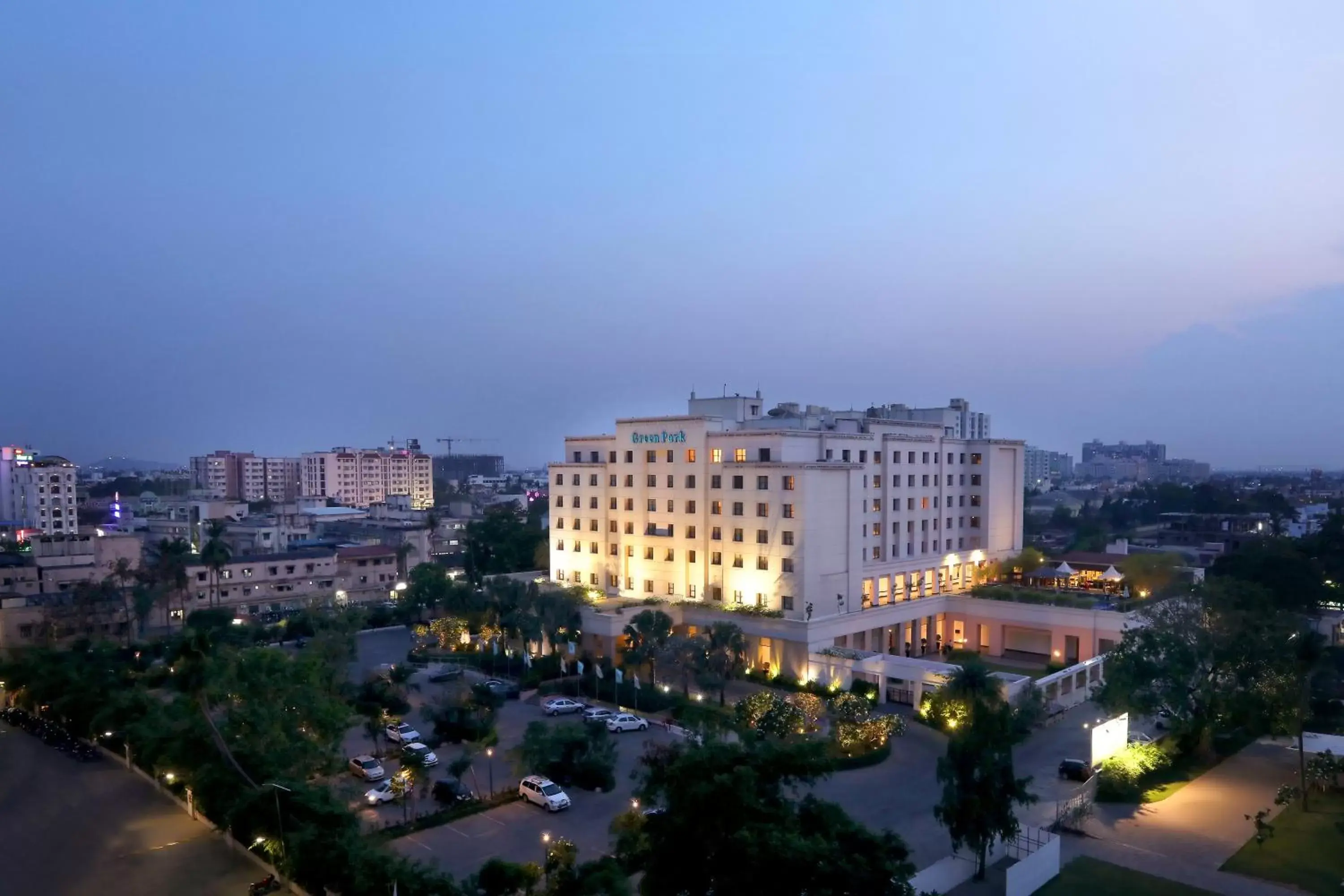 Bird's eye view in Green Park Chennai