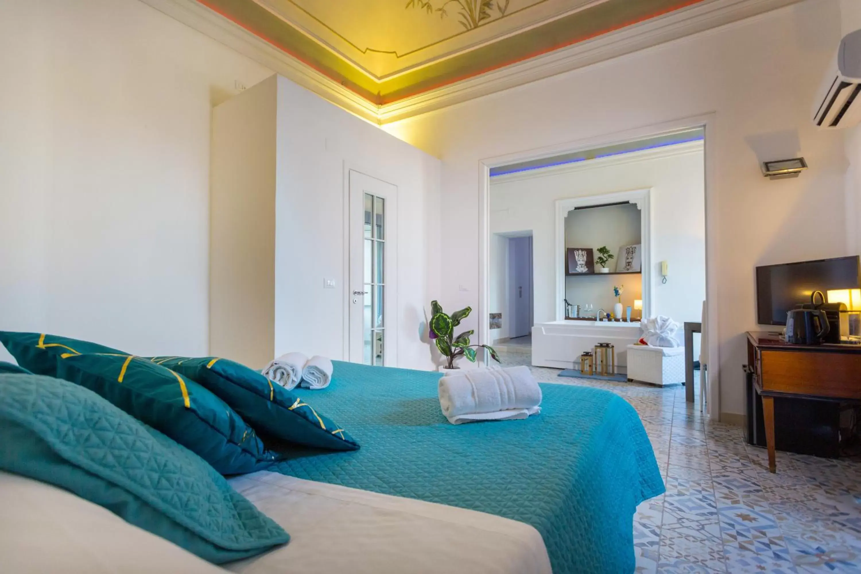 Bed in B&B Palazzo Bruca Catania