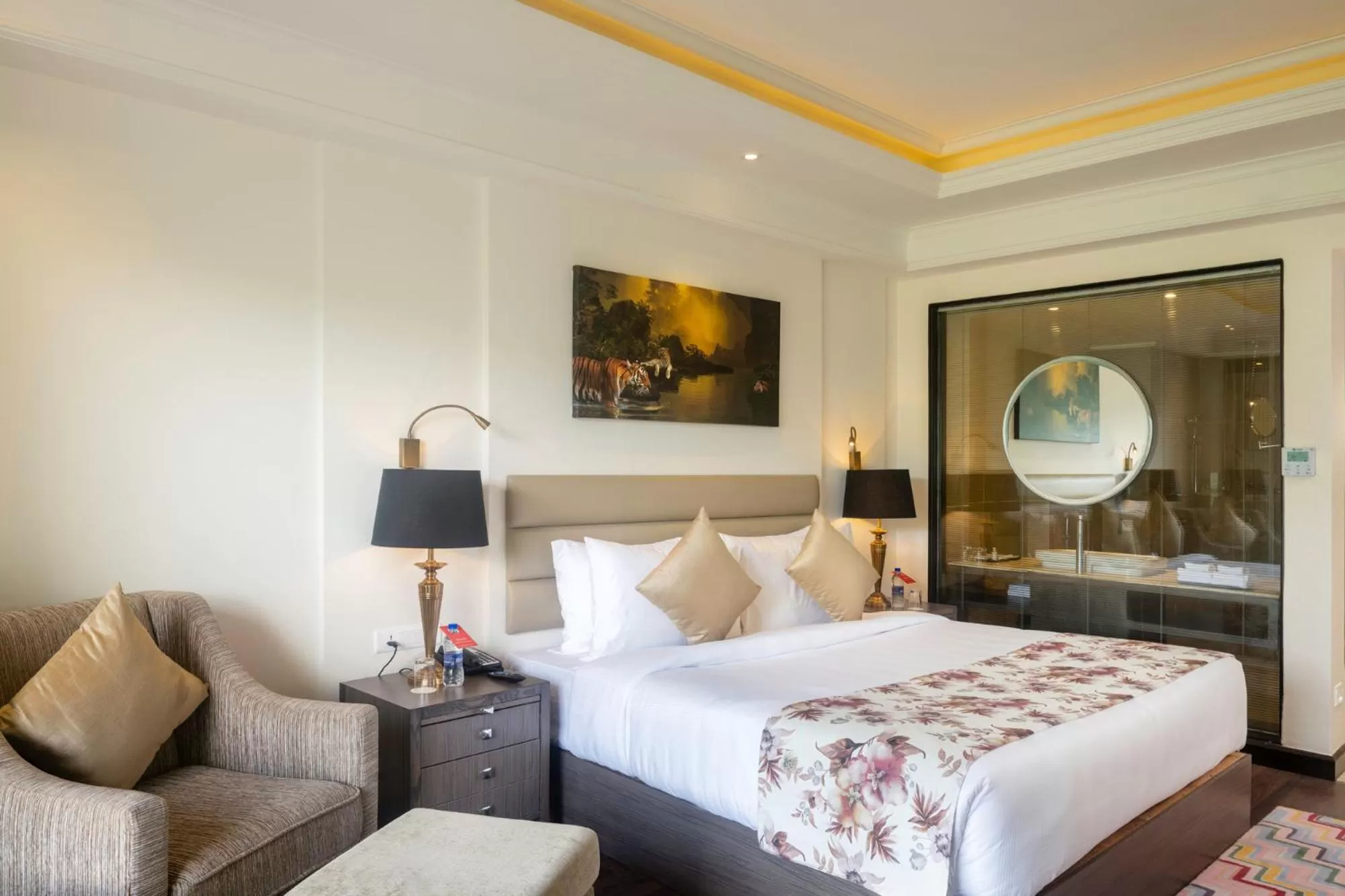 Photo of the whole room, Bed in Ramada by Wyndham Kasauli