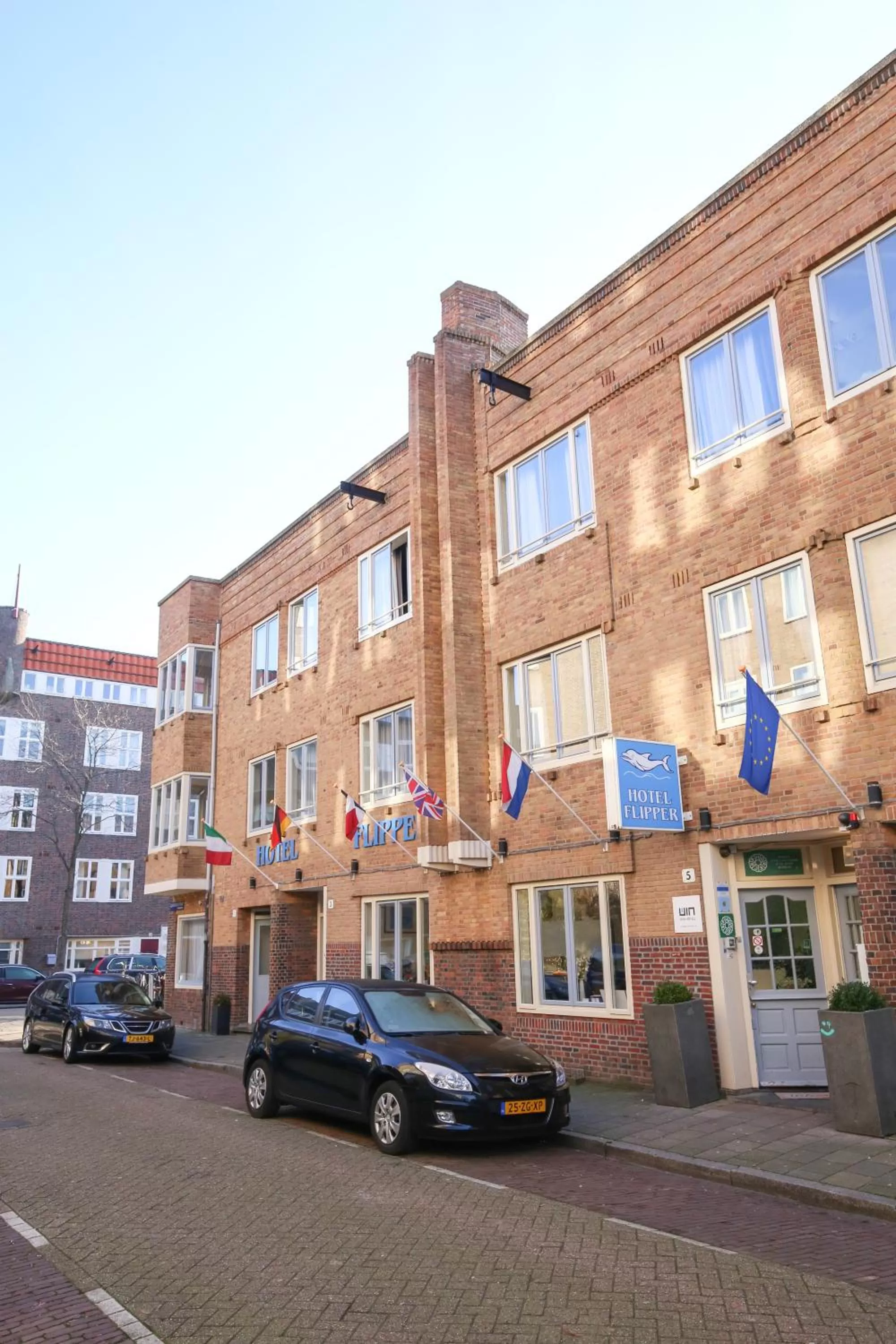 Property building in Hotel Flipper Amsterdam