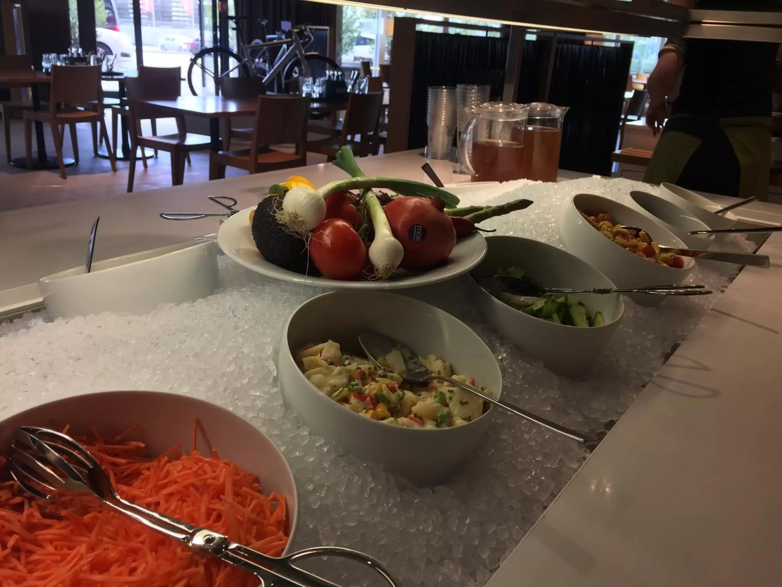 Lunch in Hotel Tissot Velodrome