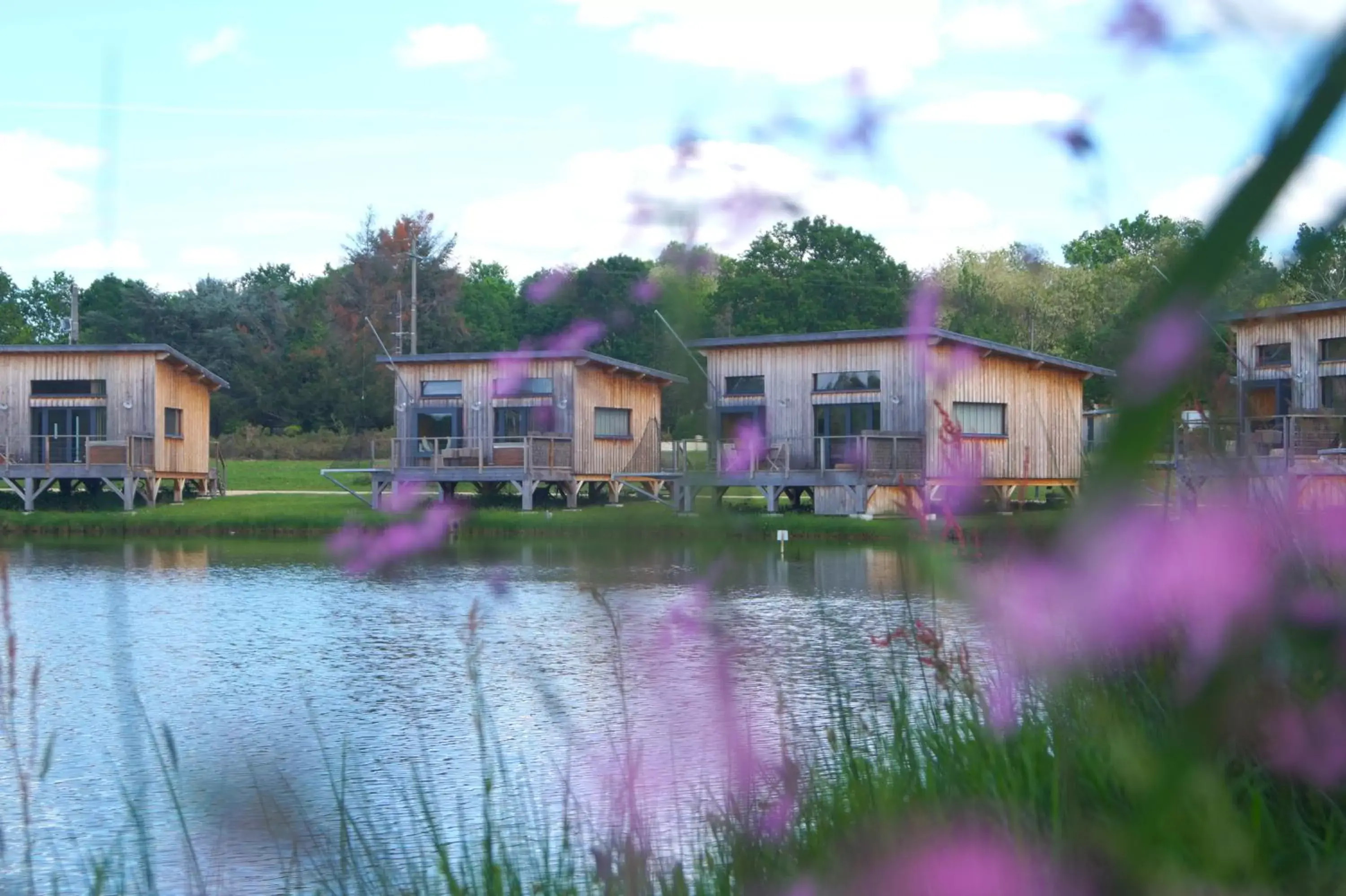 Property Building in EcoLodges Les Carrelets - Golf des Graves et du Sauternais