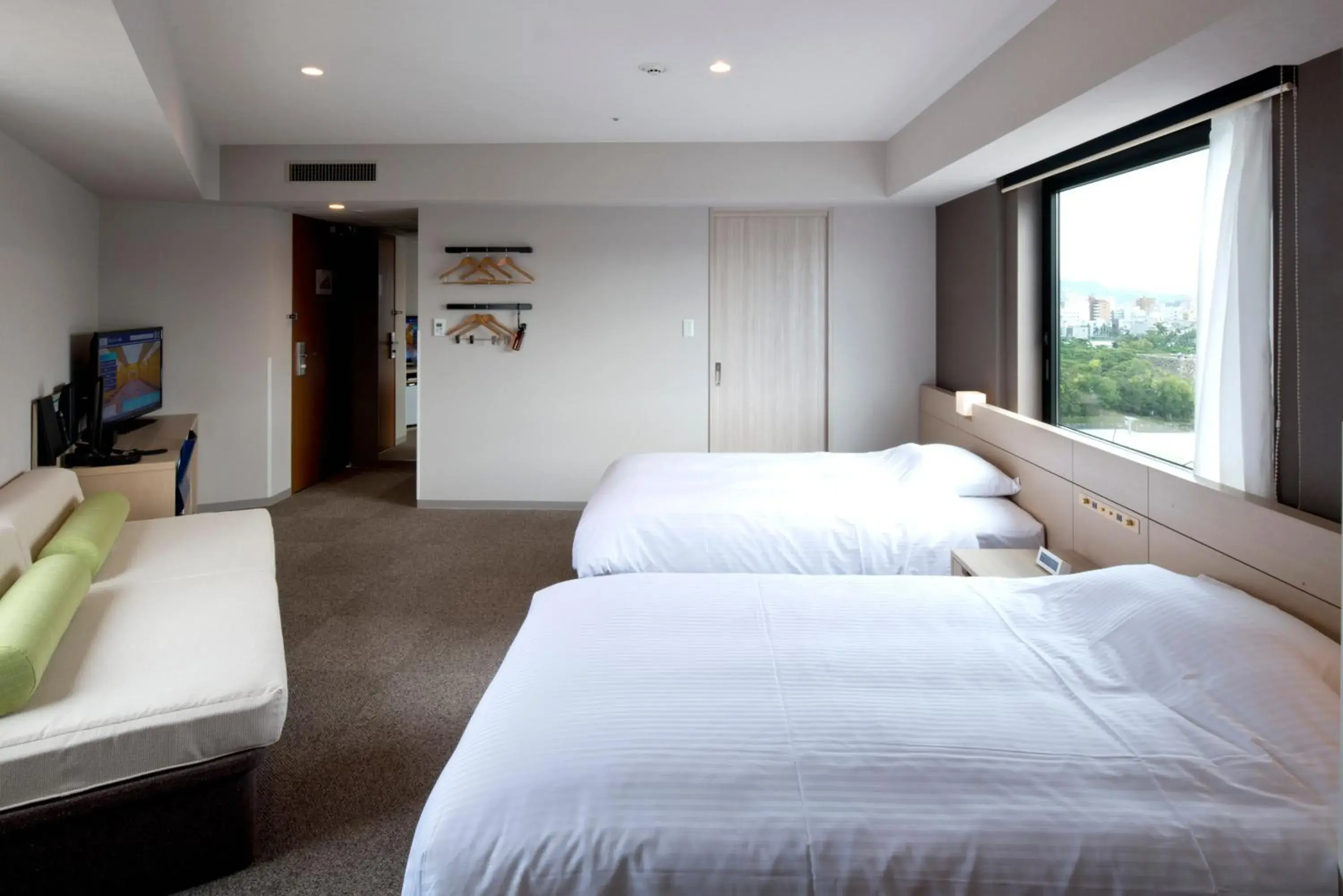 Photo of the whole room, Bed in JR Clement Inn Takamatsu Photo of the whole room, Bed in JR Clement Inn Takamatsu