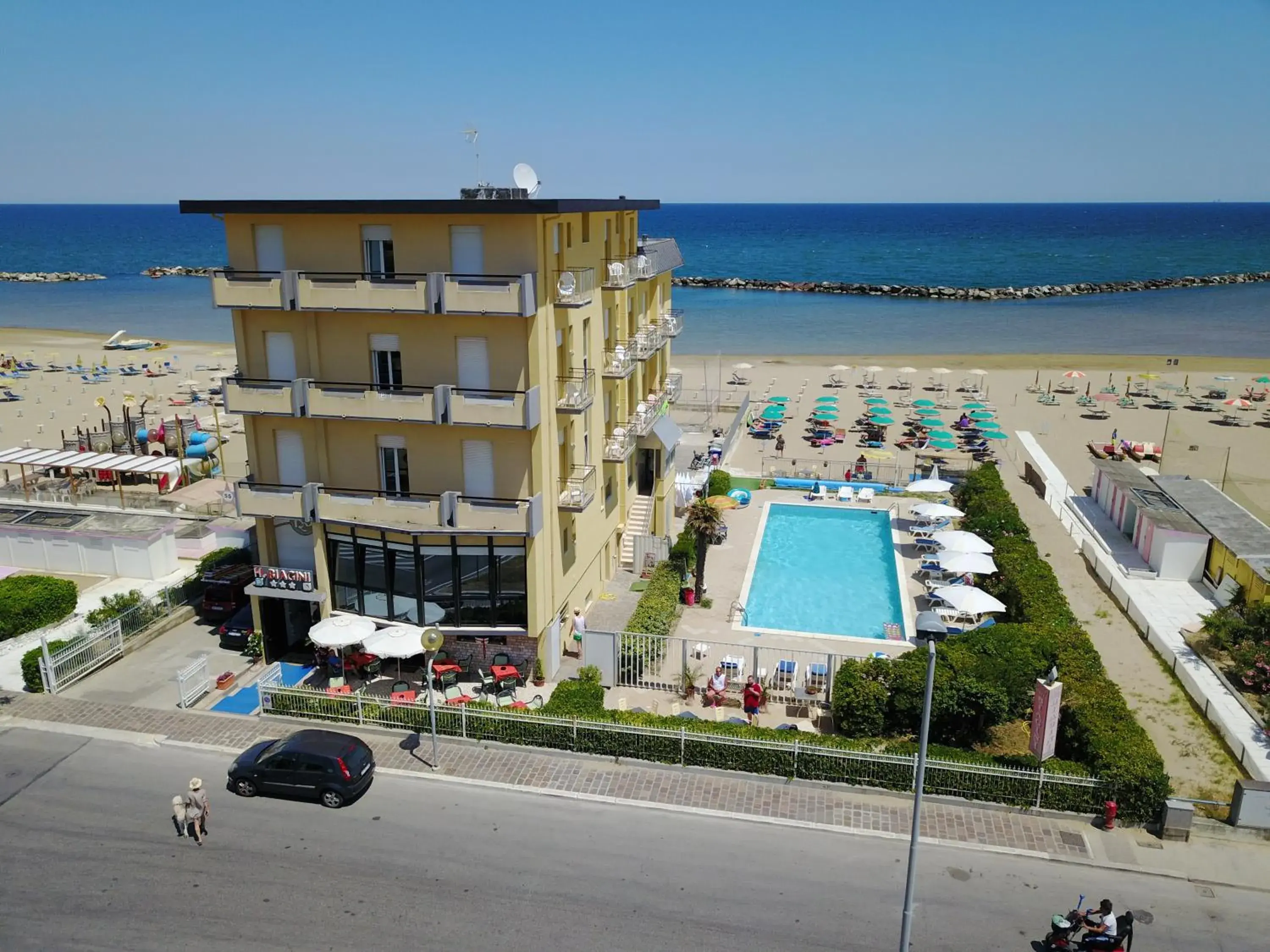 Pool View in Hotel Biagini