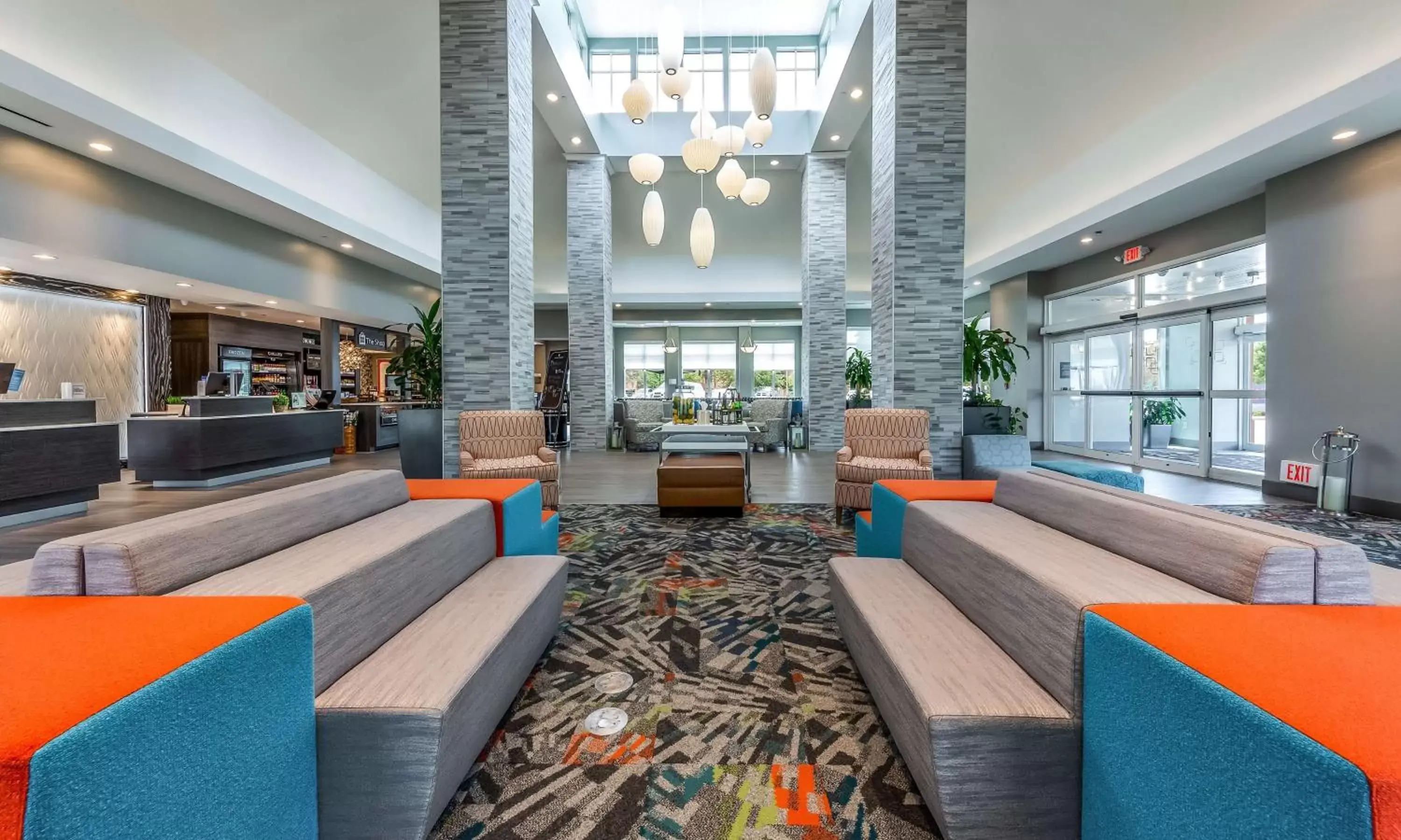 Lobby or reception in Hilton Garden Inn Beaumont Lobby or reception in Hilton Garden Inn Beaumont