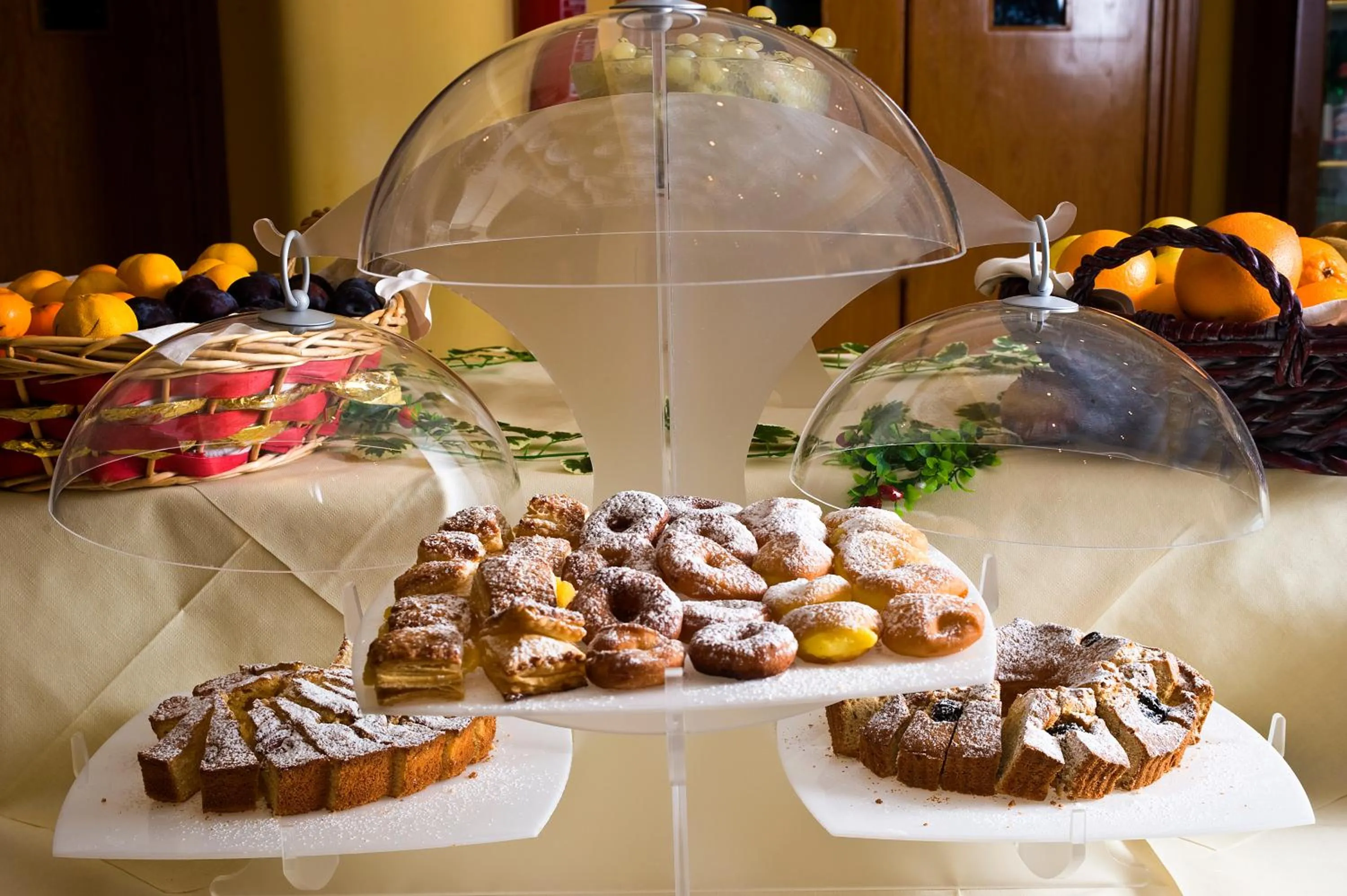 Buffet breakfast in Hotel Villa Ricci & Benessere