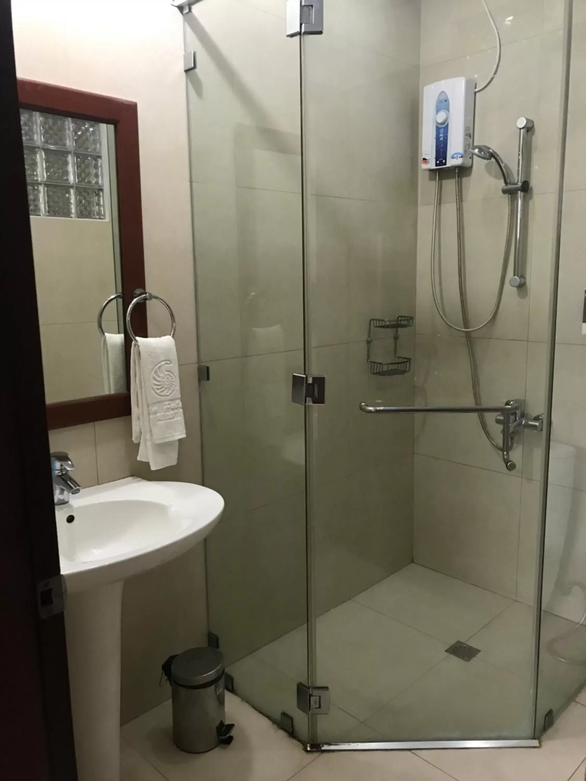 Bathroom in Costa Palawan Resort