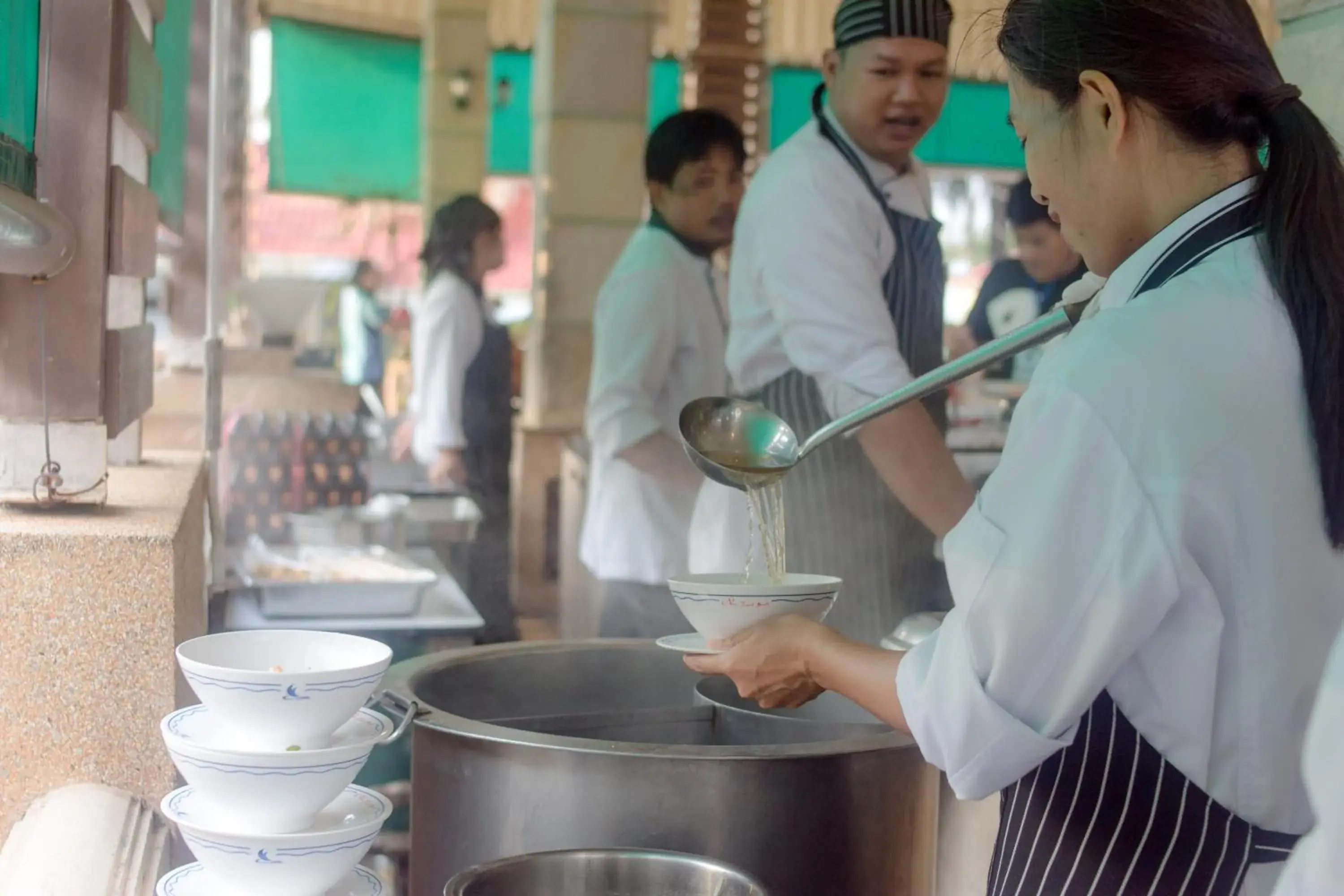 Breakfast in New Travel Beach Resort