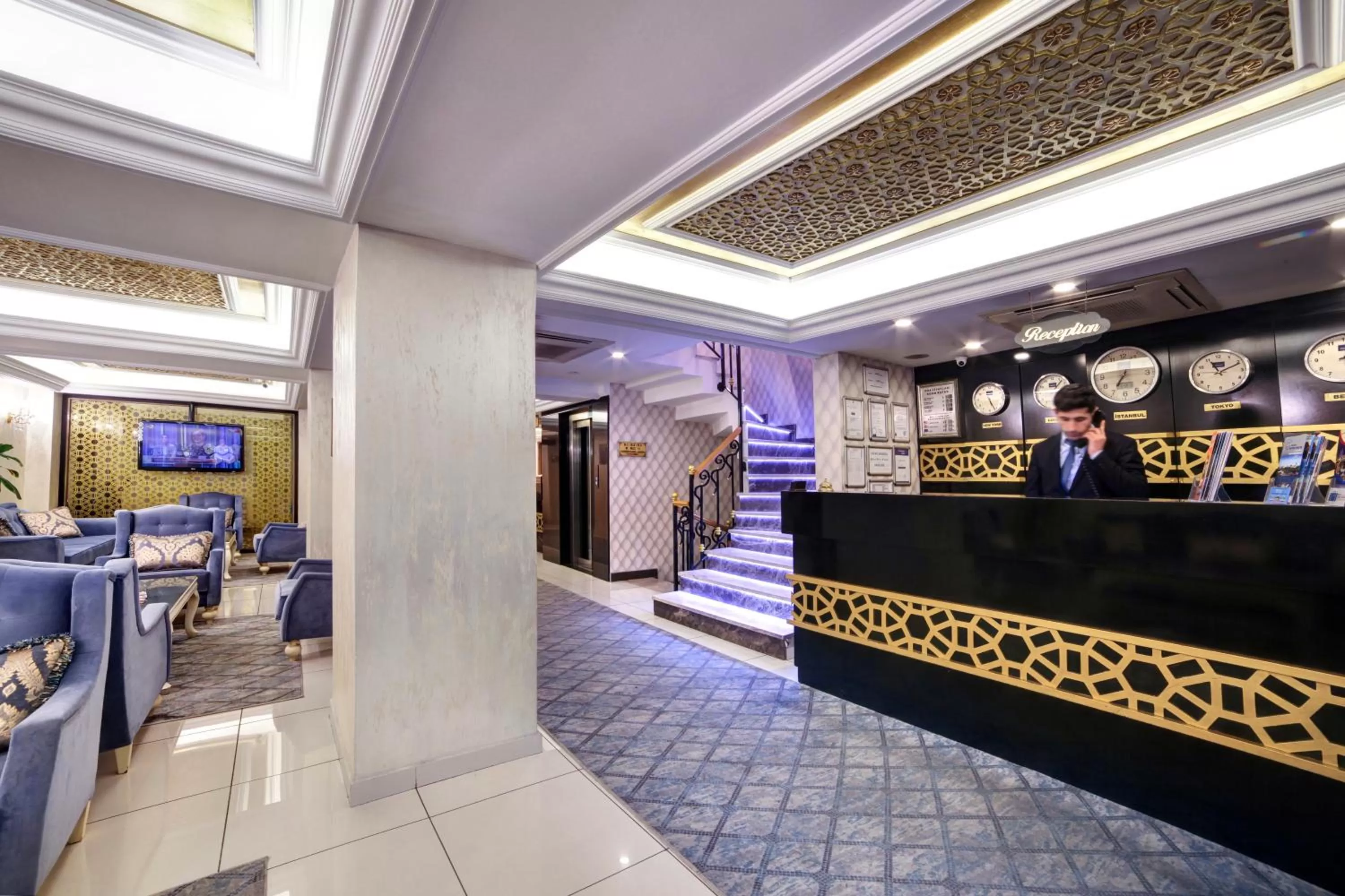 Lobby or reception in Ayasultan Hotel