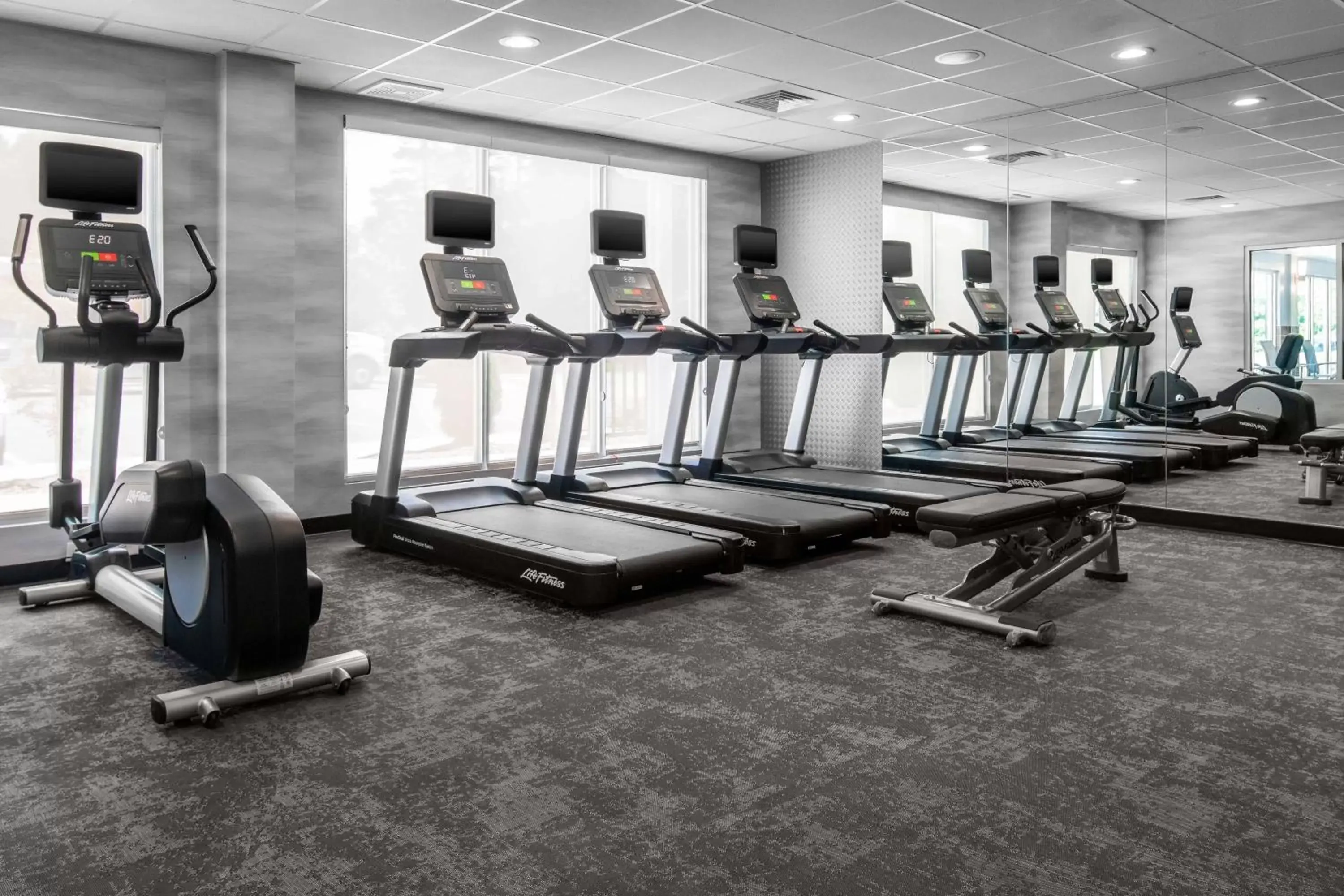 Fitness centre/facilities, Fitness Center/Facilities in Fairfield Inn & Suites Rocky Mount