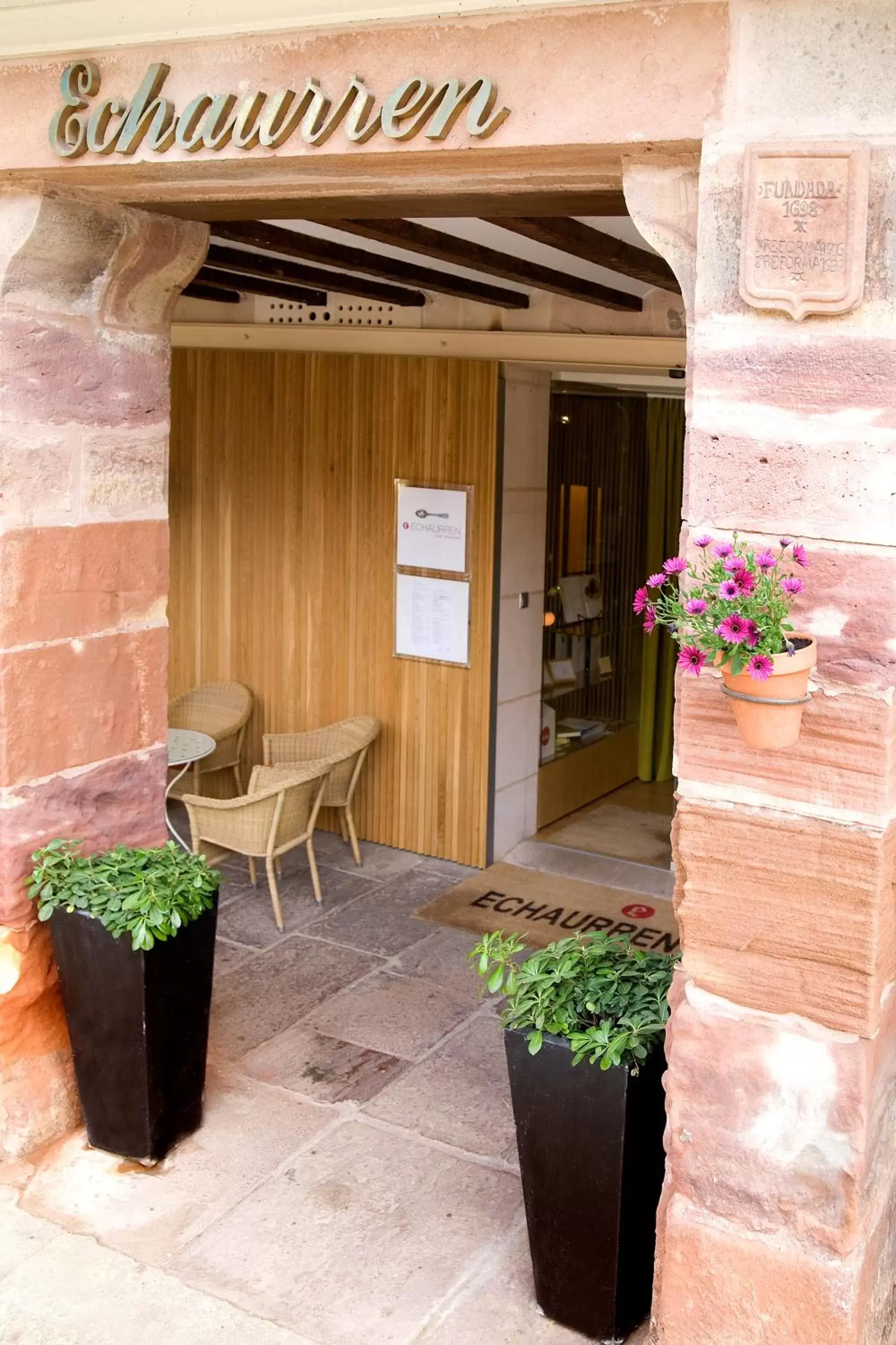 Facade/entrance in Echaurren Hotel Gastronómico