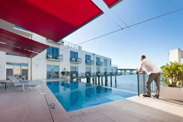 Swimming Pool in Trinity Wharf Tauranga