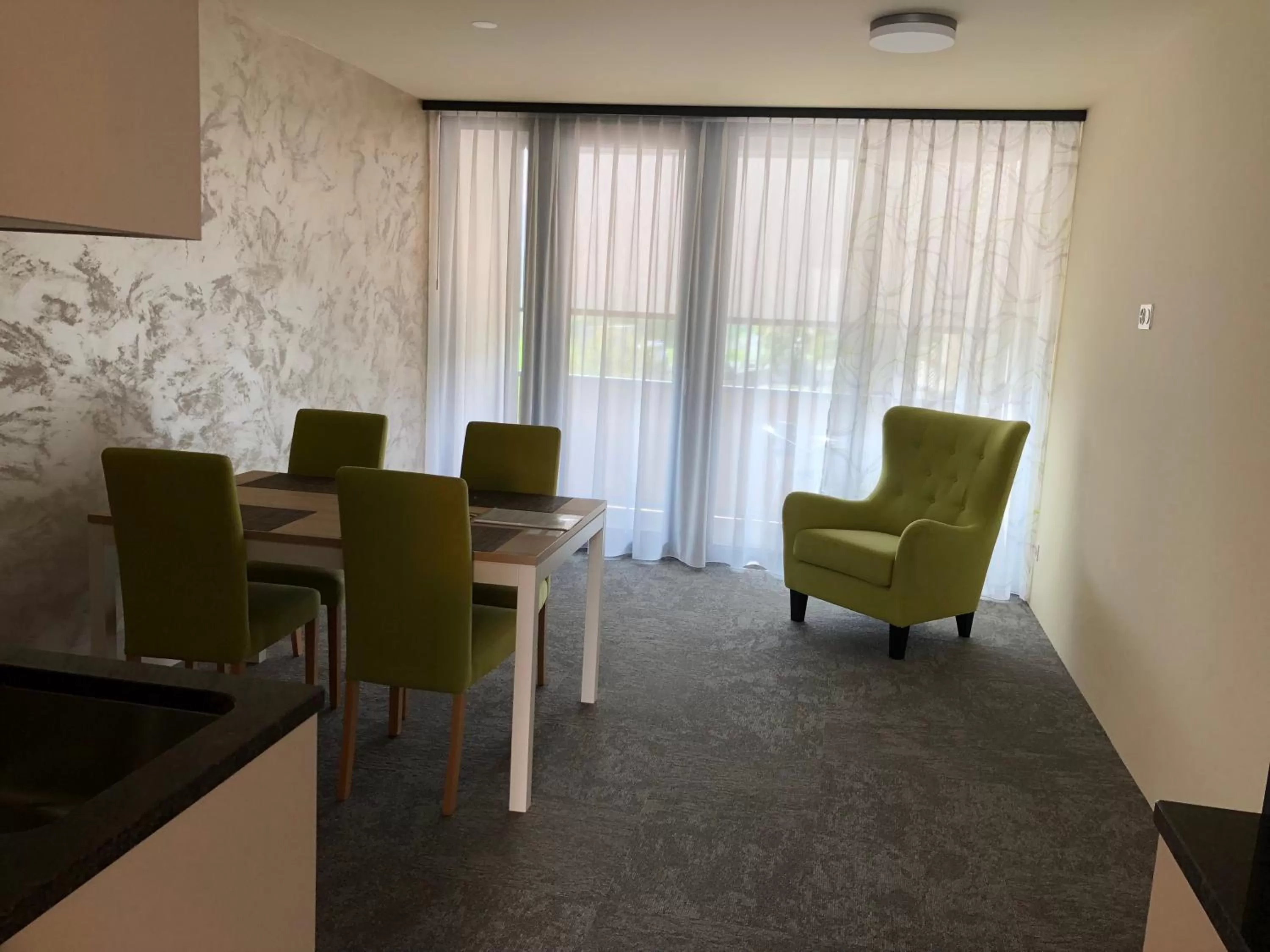 Seating area in wohnMOTEL - Hinterforst