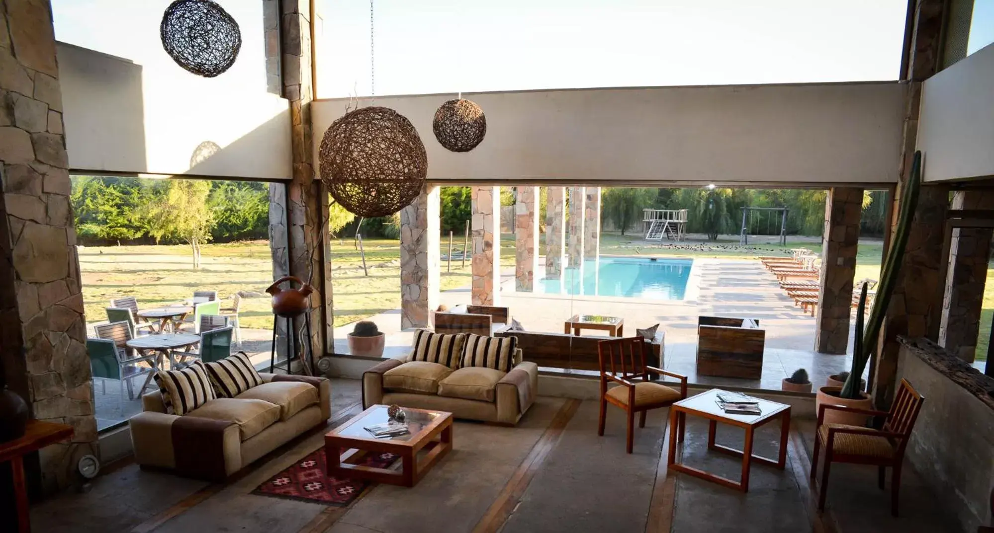 Living room in Hotel Limari Living room in Hotel Limari