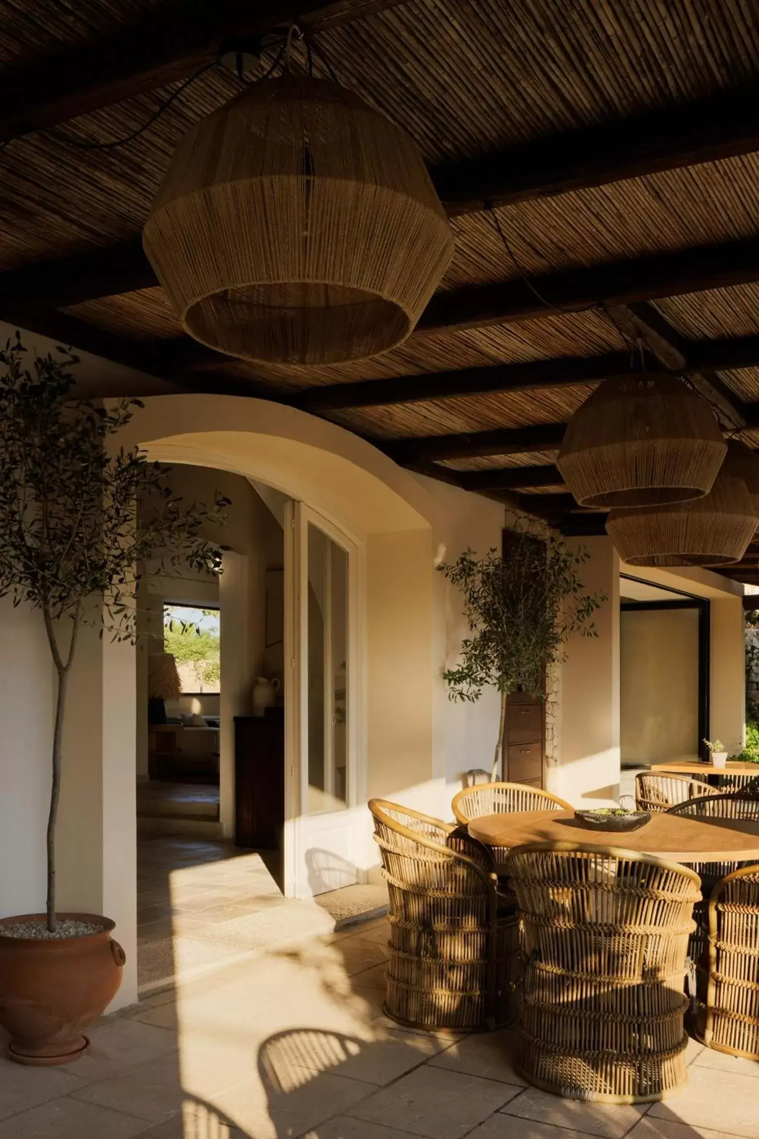 Living room in Tenuta Negroamaro