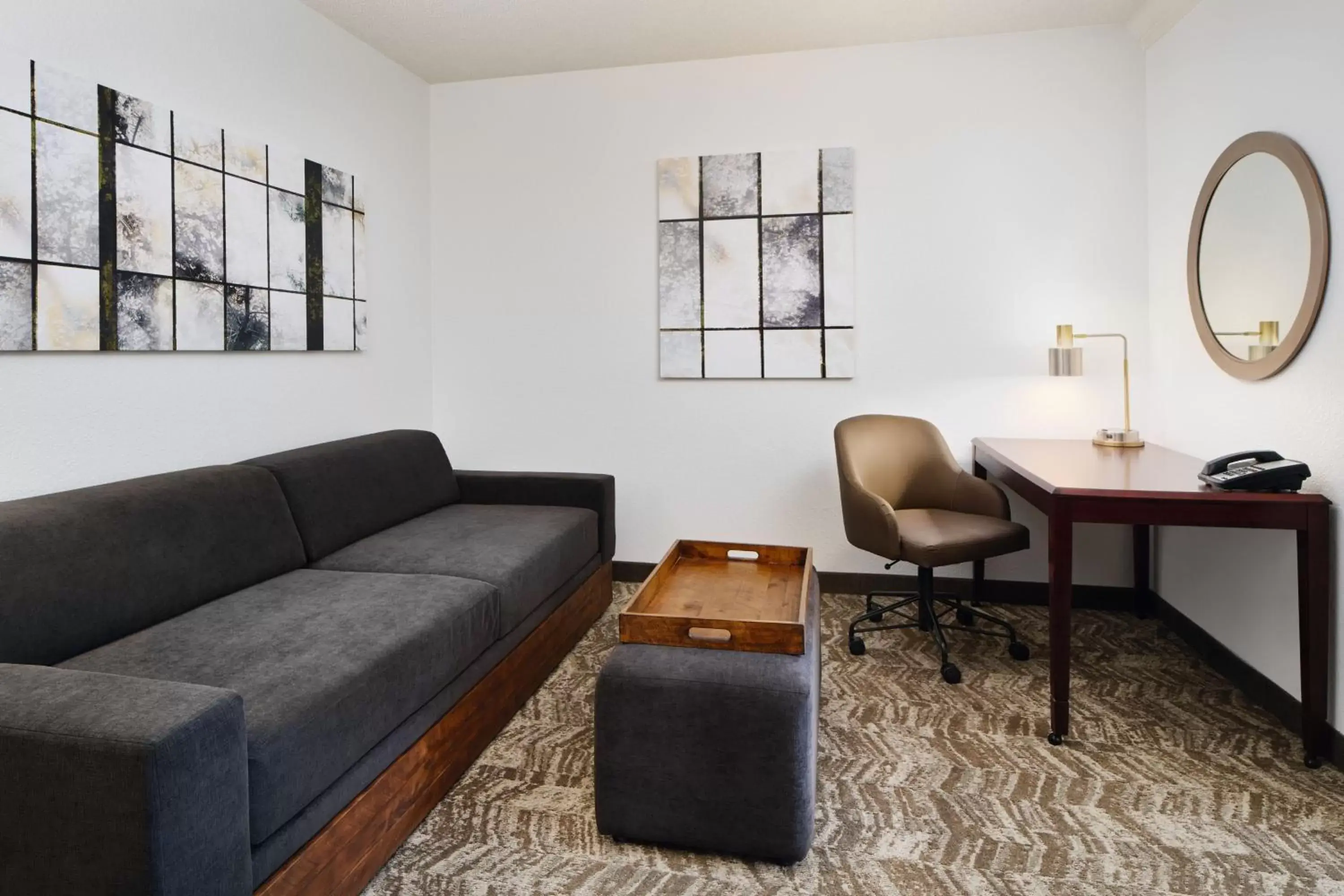 Bedroom, Seating Area in SpringHill Suites Boulder Longmont