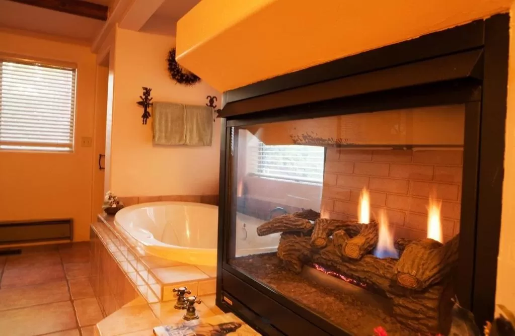 Decorative detail, Bathroom in The Inn at Thunder Mountain