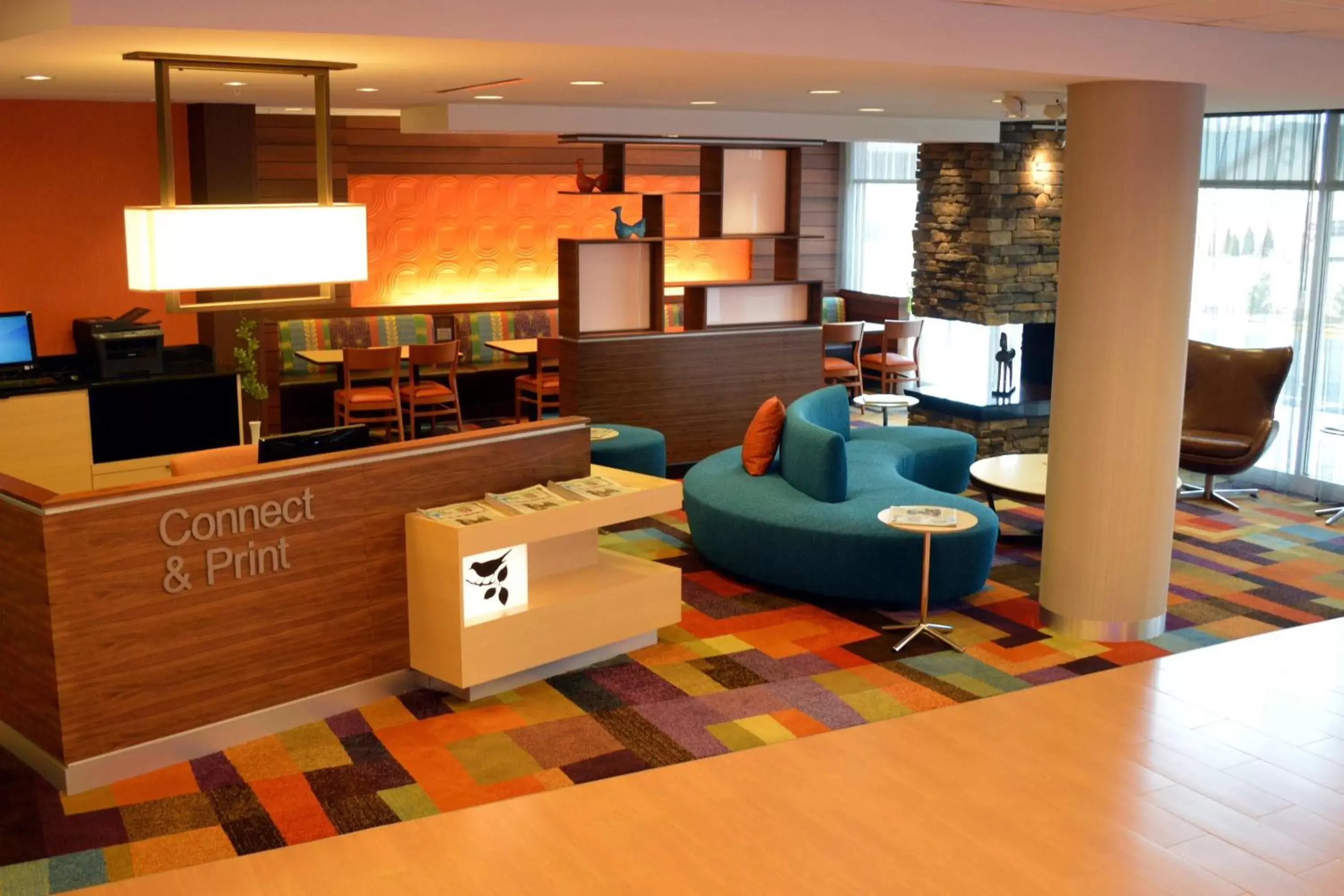 Lobby or reception in Fairfield Inn & Suites by Marriott Stafford Quantico