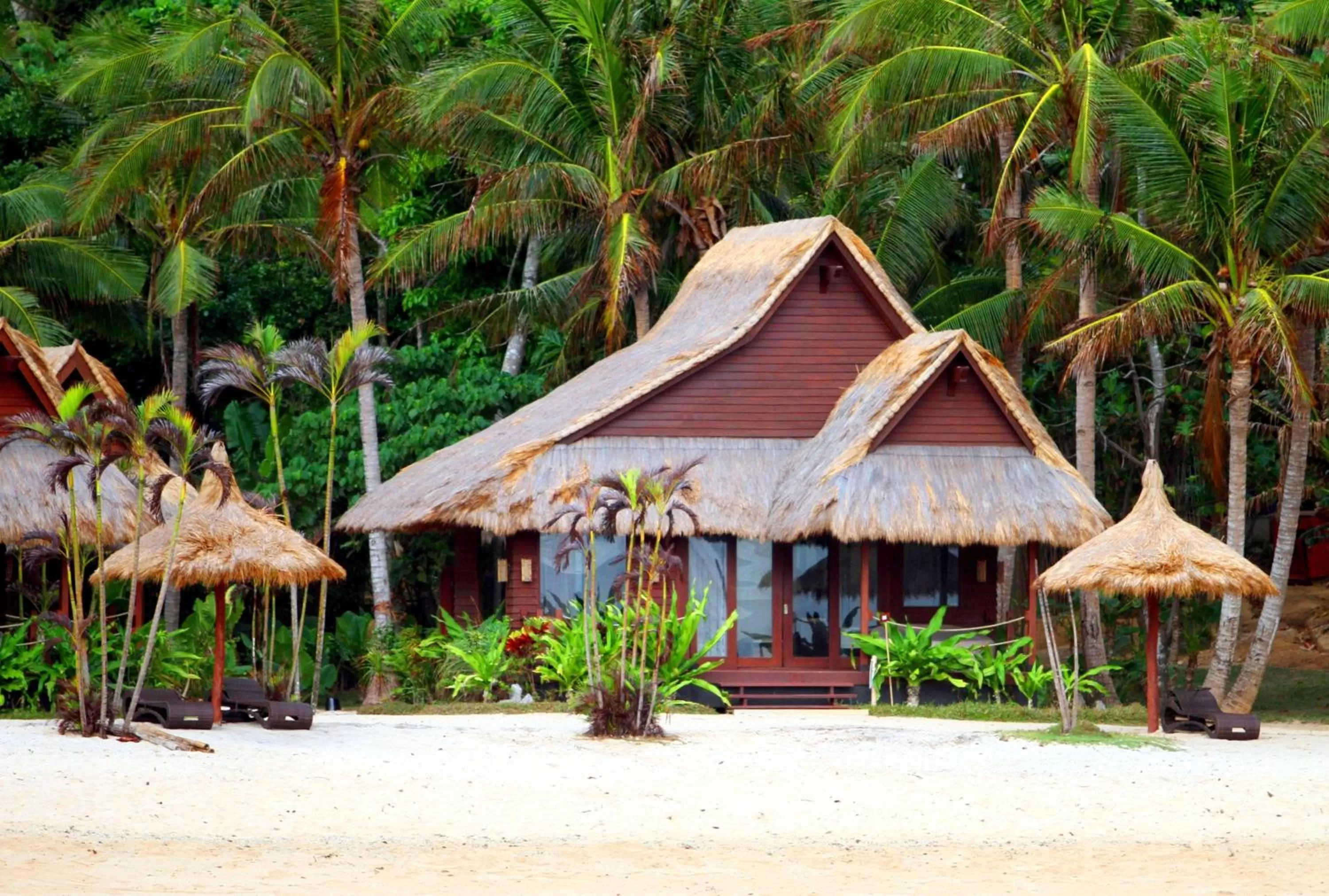 Patio in Cauayan Island Resort and Spa