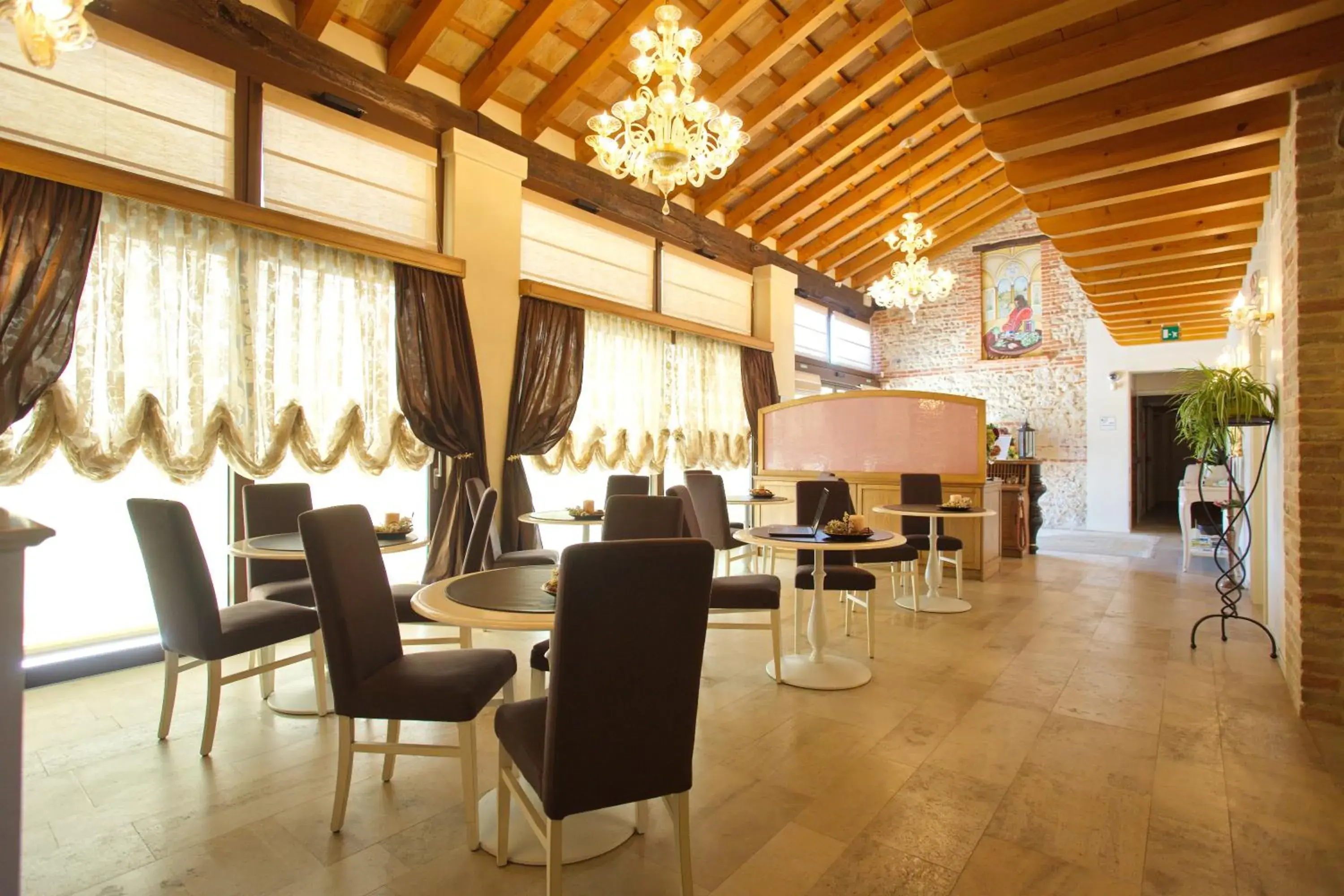 Lobby or reception, Restaurant/Places to Eat in Hotel Asolo