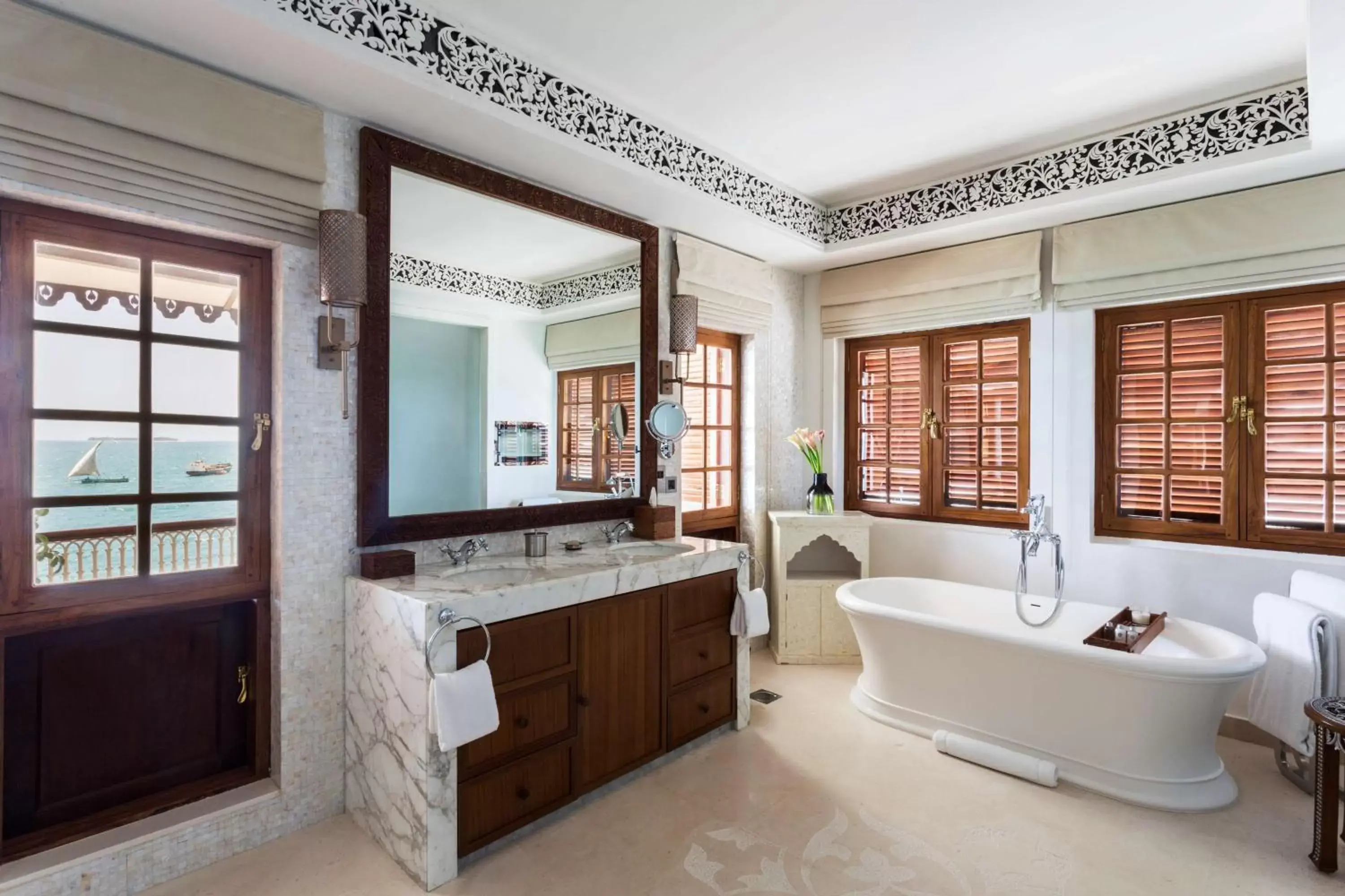 Bathroom in Park Hyatt Zanzibar