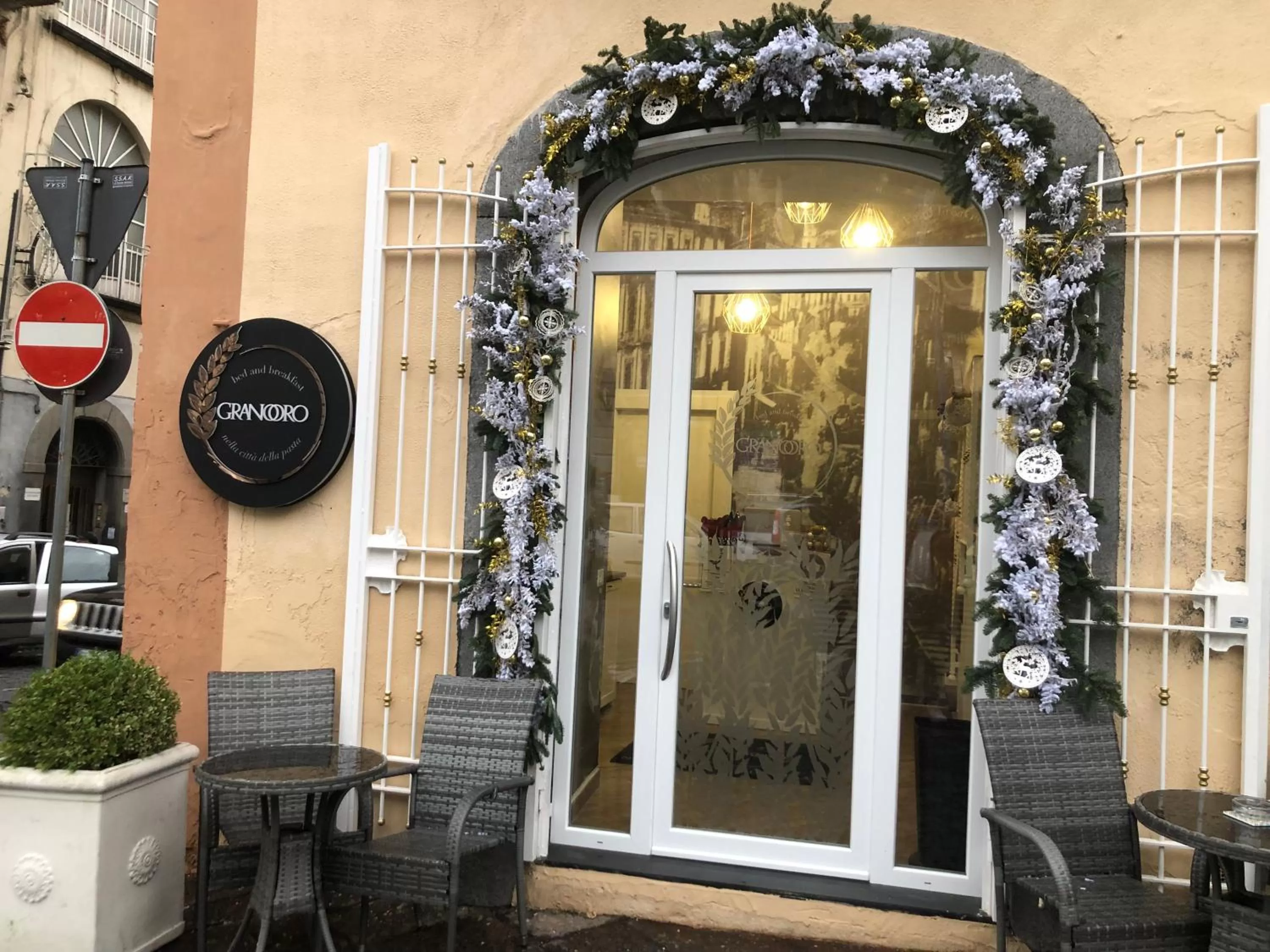 Facade/entrance in Granoro Gragnano B&B